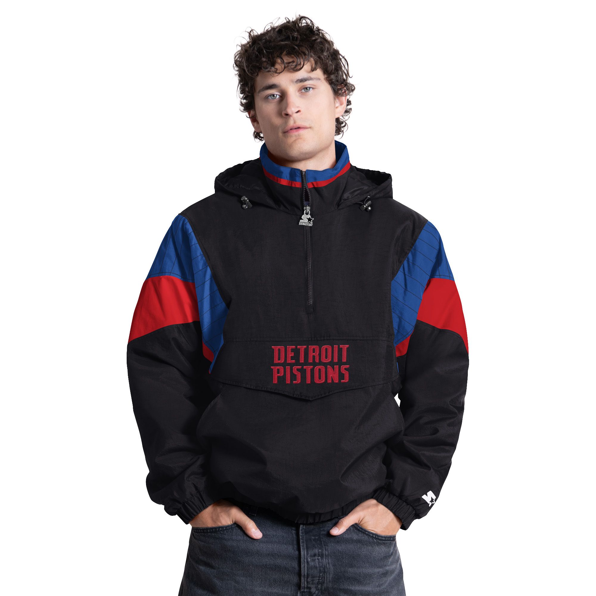 Starter Adult Detroit Pistons Breakaway Jacket