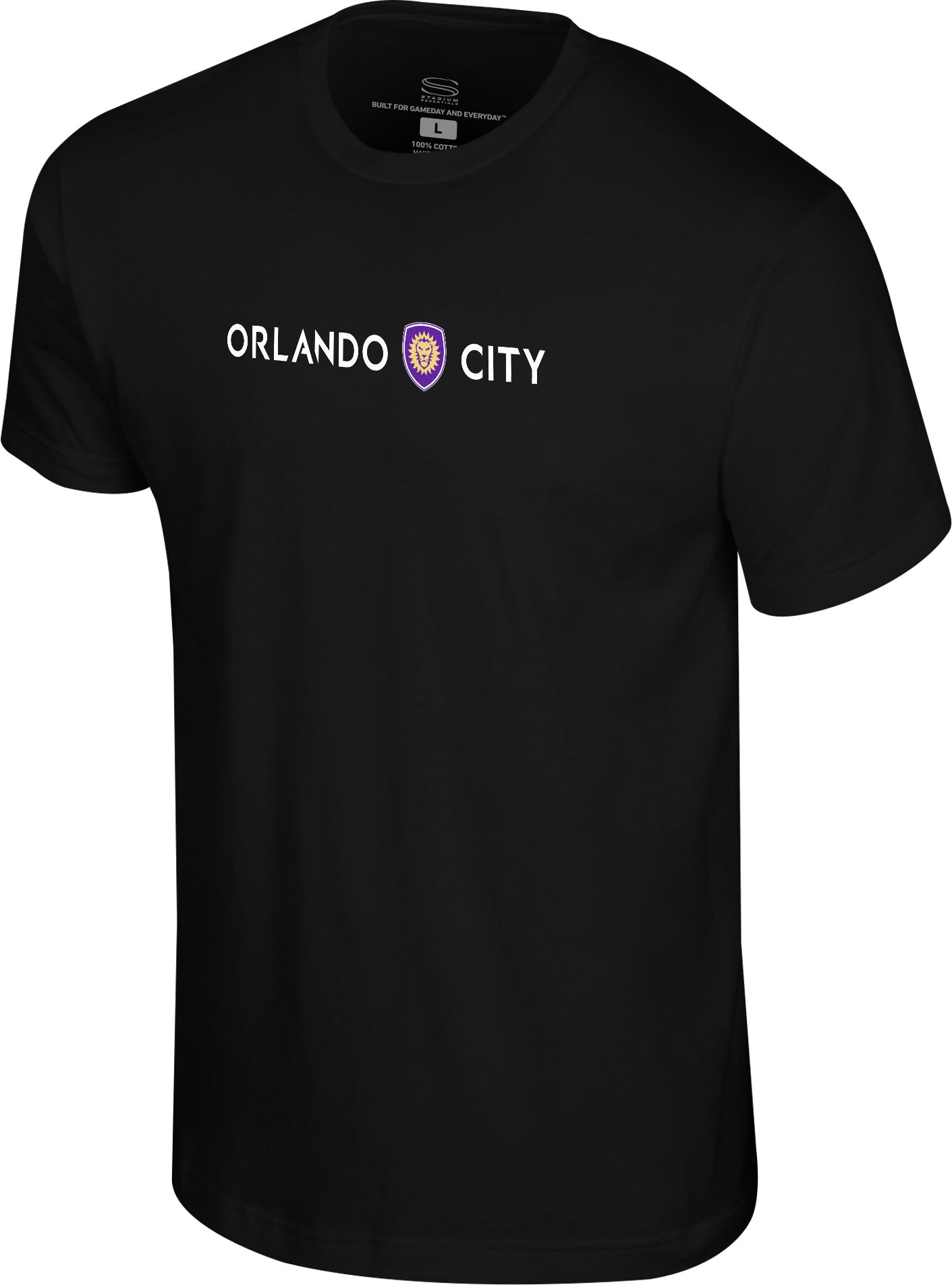 Stadium Essentials Adult Orlando City Wordmark Intro T-Shirt
