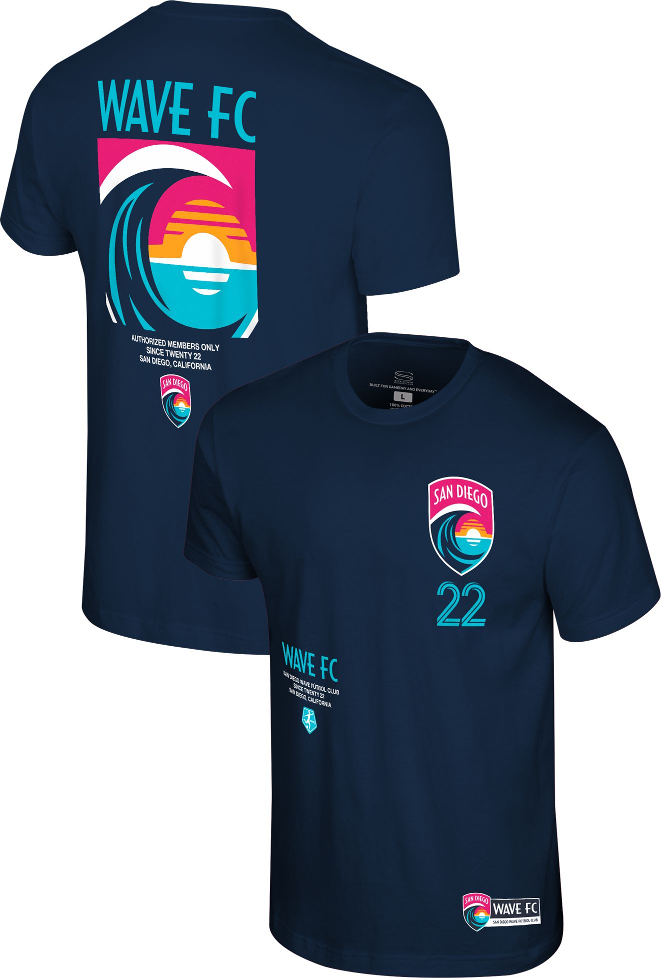 Stadium Essentials Adult San Diego Wave Interval T-Shirt
