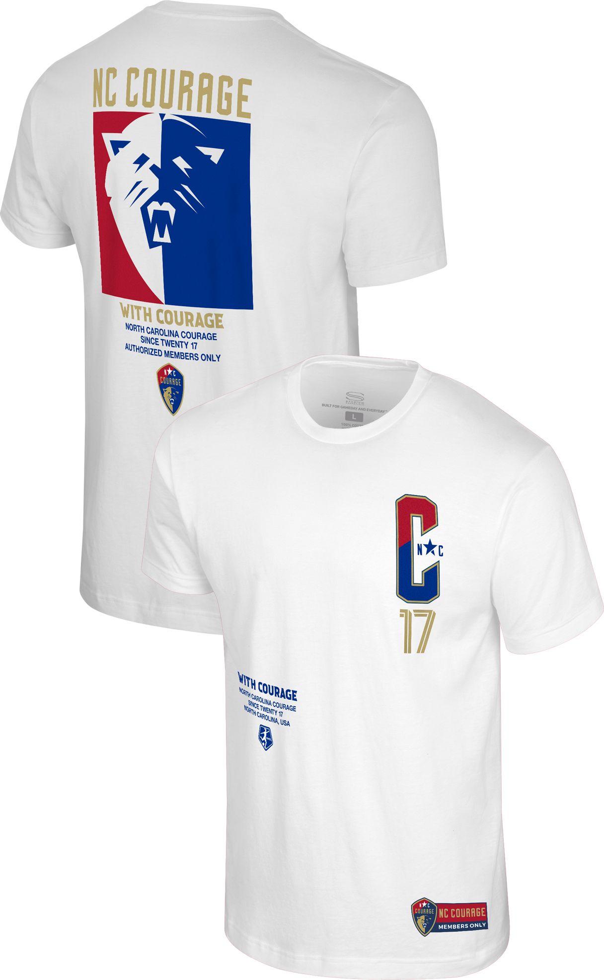 Stadium Essentials Adult North Carolina Courage Interval T-Shirt