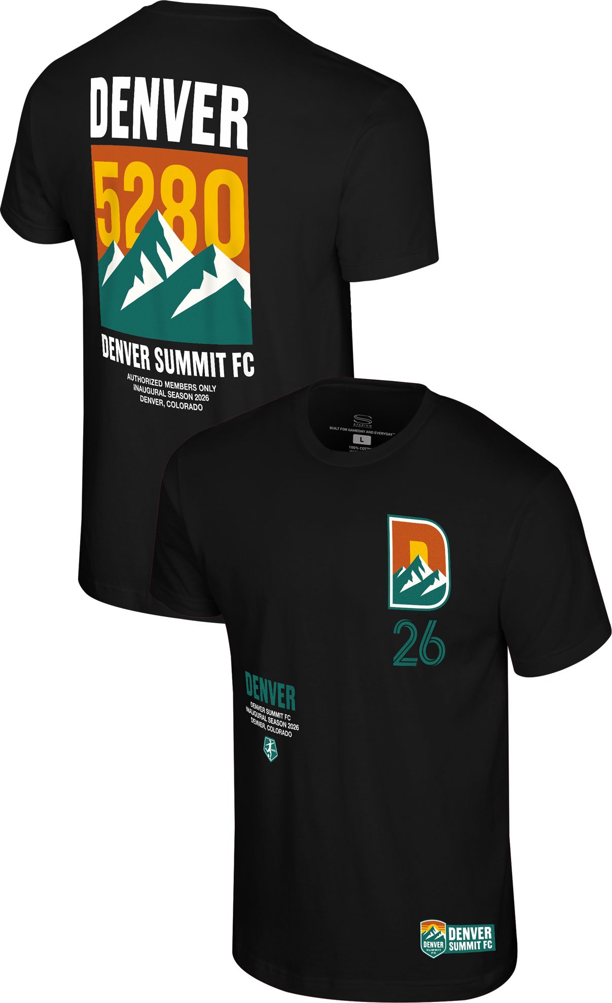 Stadium Essentials Adult Denver Summit FC Interval T-Shirt