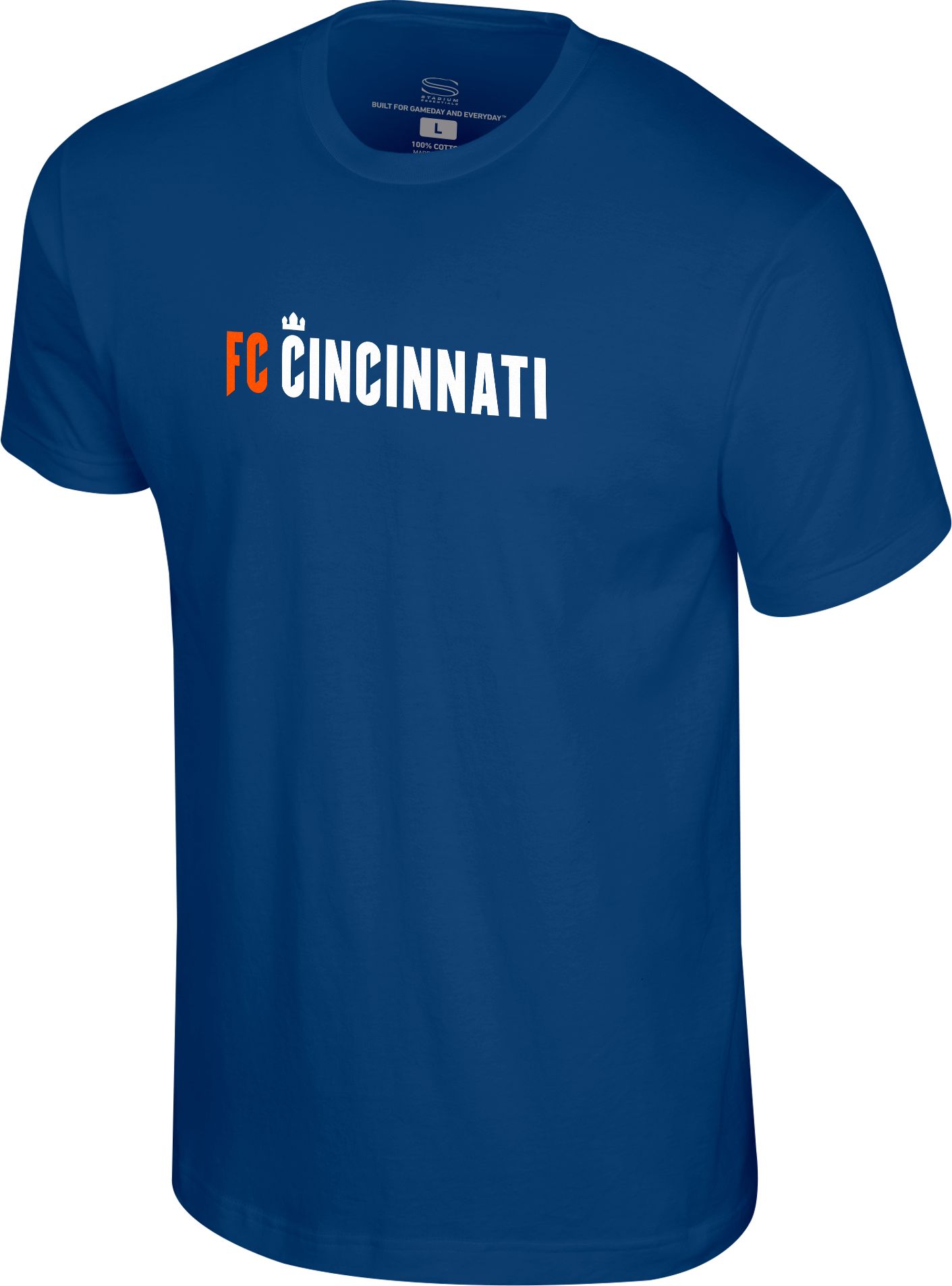 Stadium Essentials Adult FC Cincinnati Wordmark Intro T-Shirt