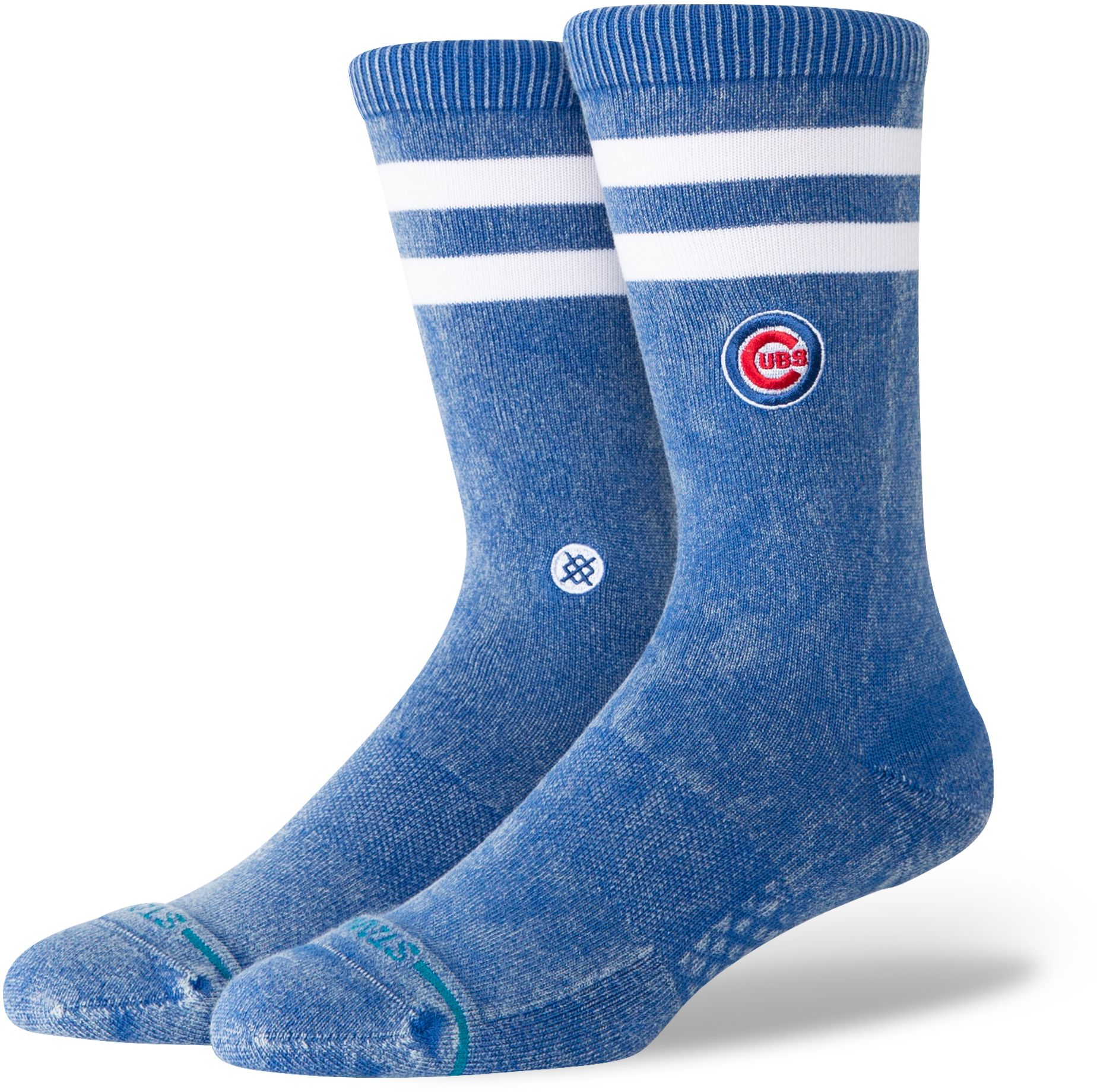 Stance Adult Chicago Cubs Blue Rotation Crest Crew Socks