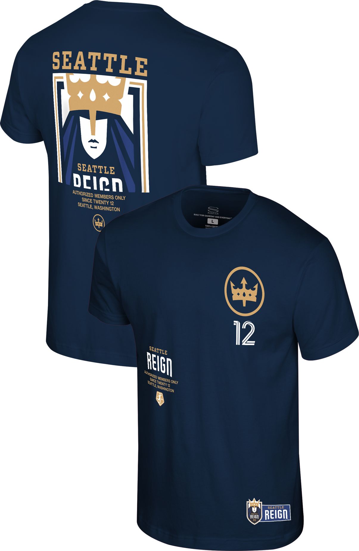 Stadium Essentials Adult Seattle Reign FC Interval T-Shirt