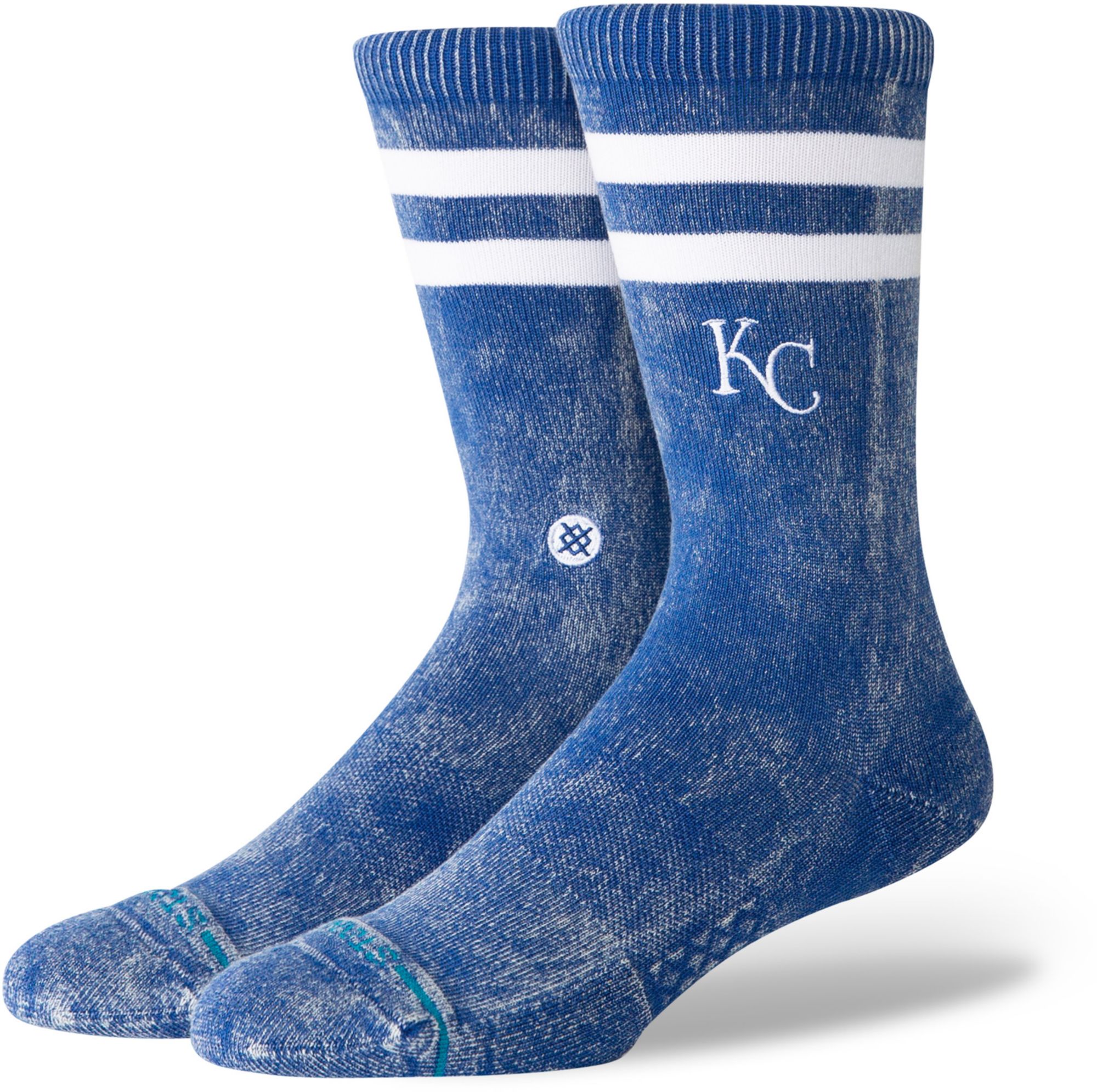 Stance Adult Kansas City Royals Navy Rotation Crest Crew Socks
