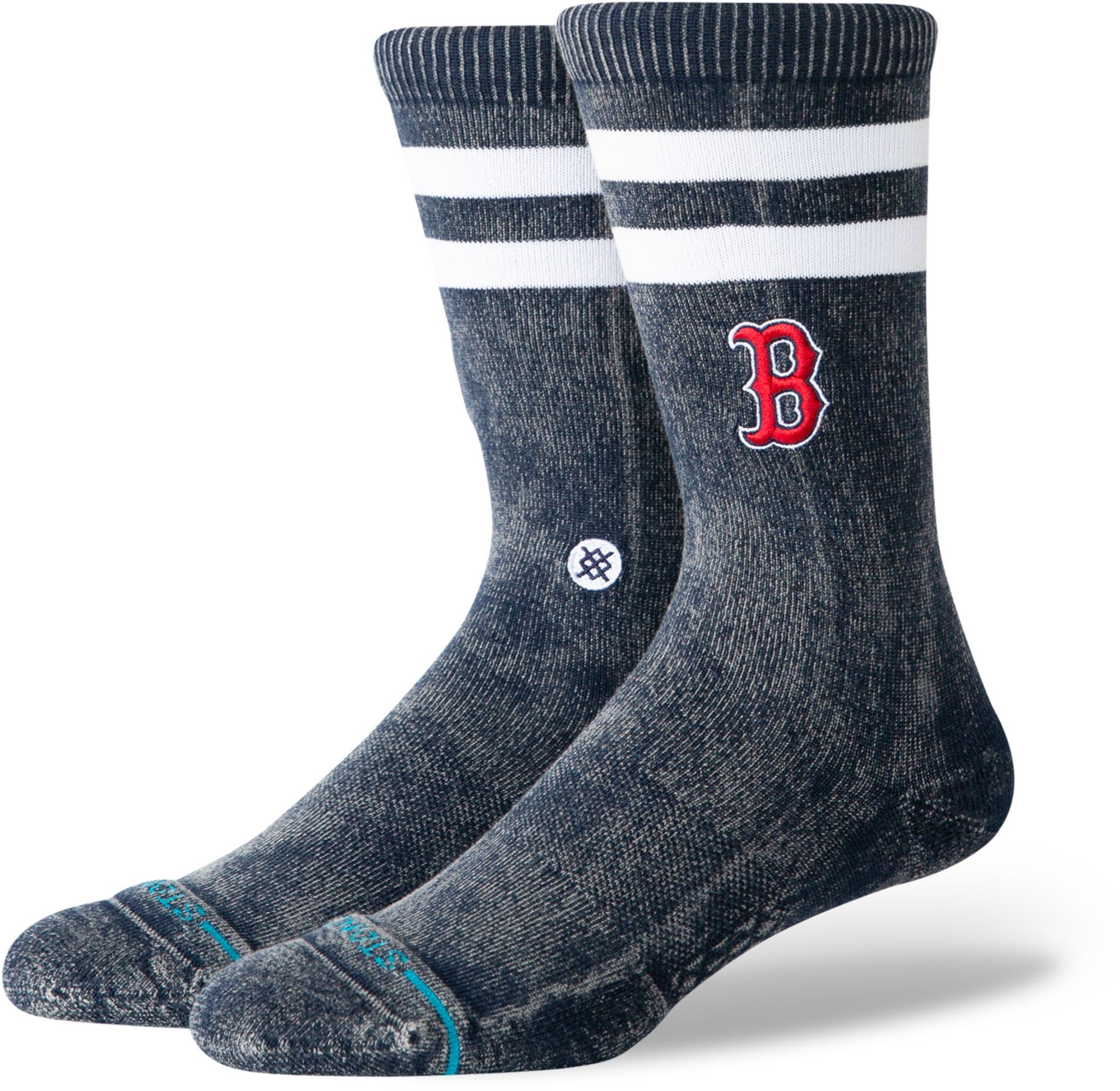 Stance Adult Boston Red Sox Navy Rotation Crest Crew Socks