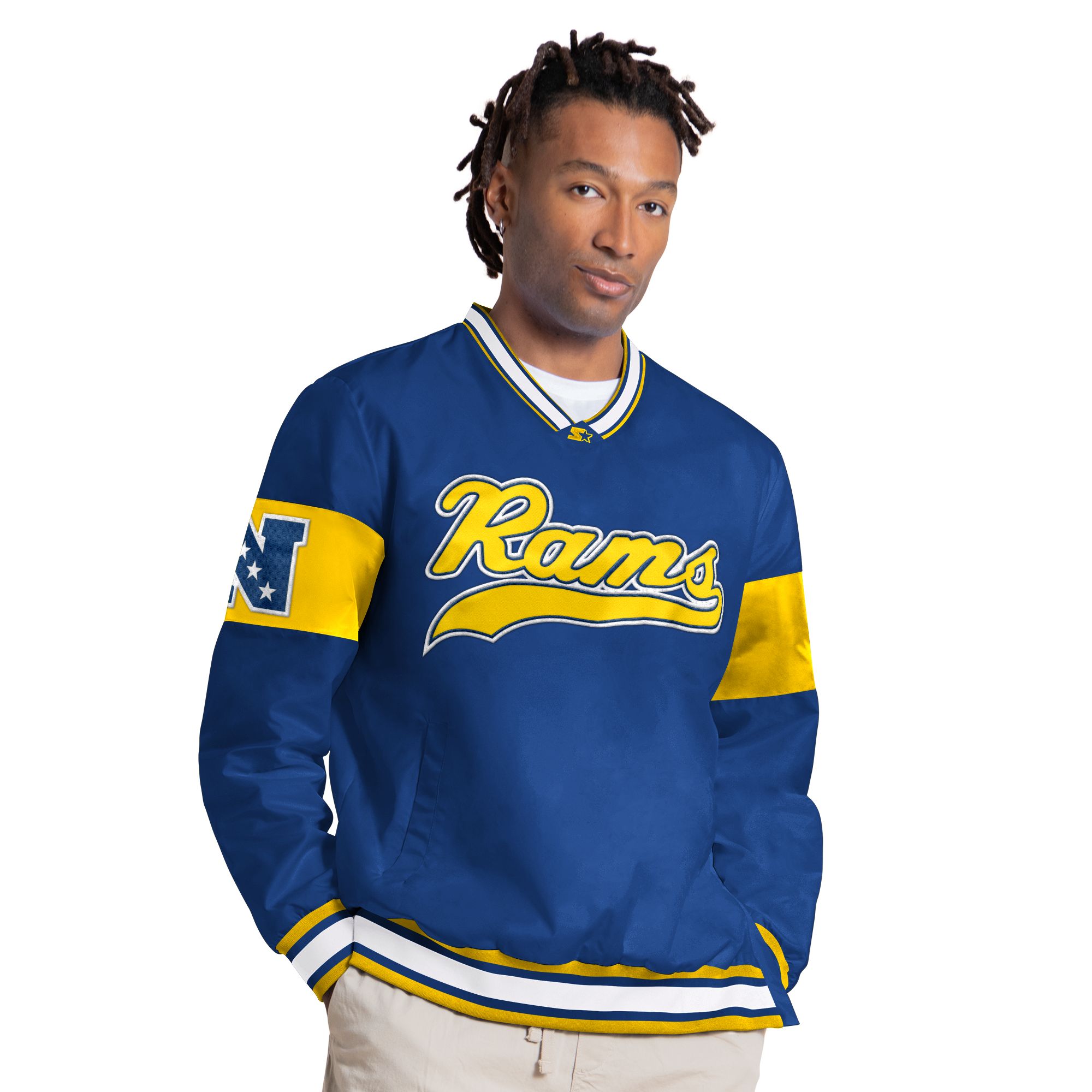 Starter Men's Los Angeles Rams Tailsweep Pullover