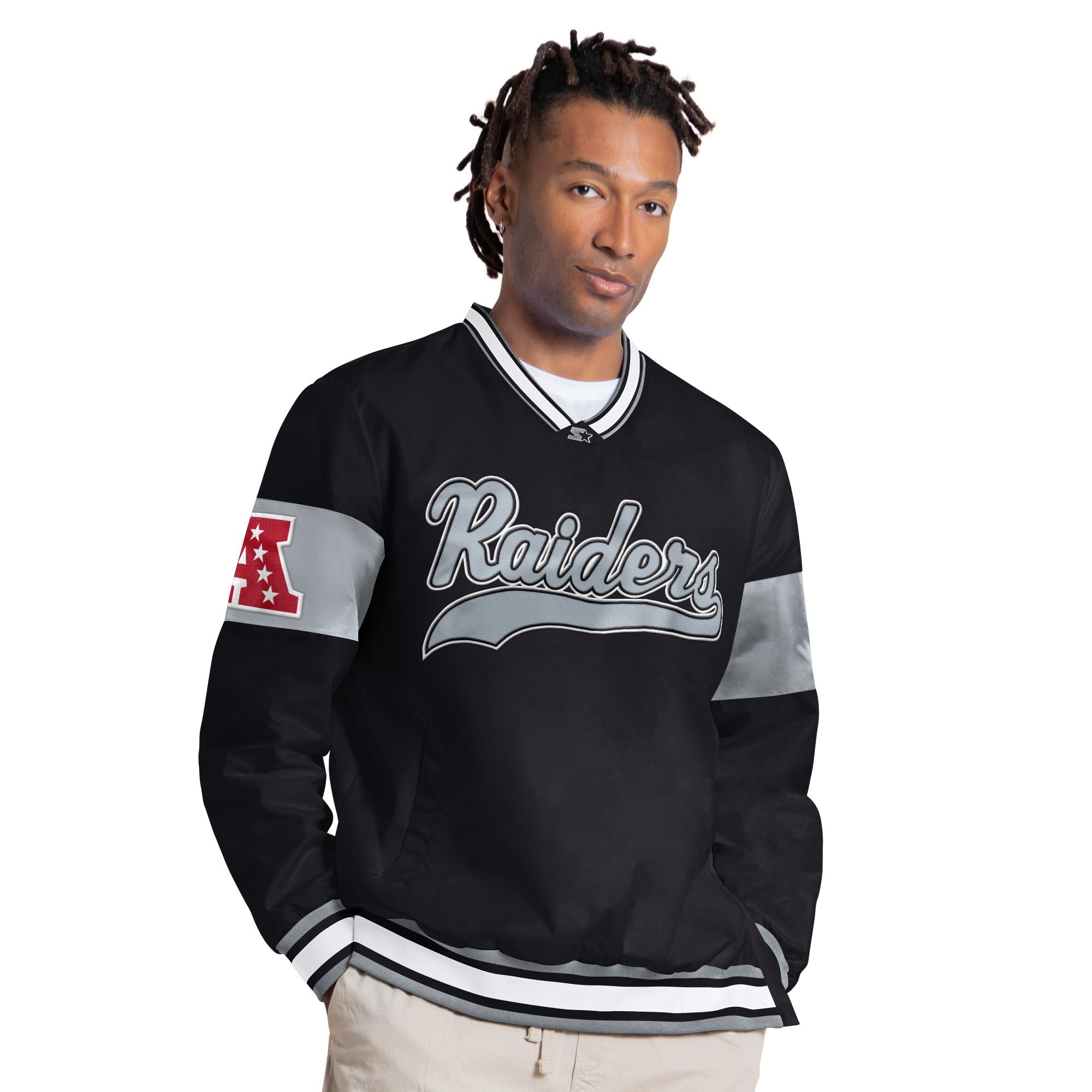 Starter Men's Las Vegas Raiders Tailsweep Pullover