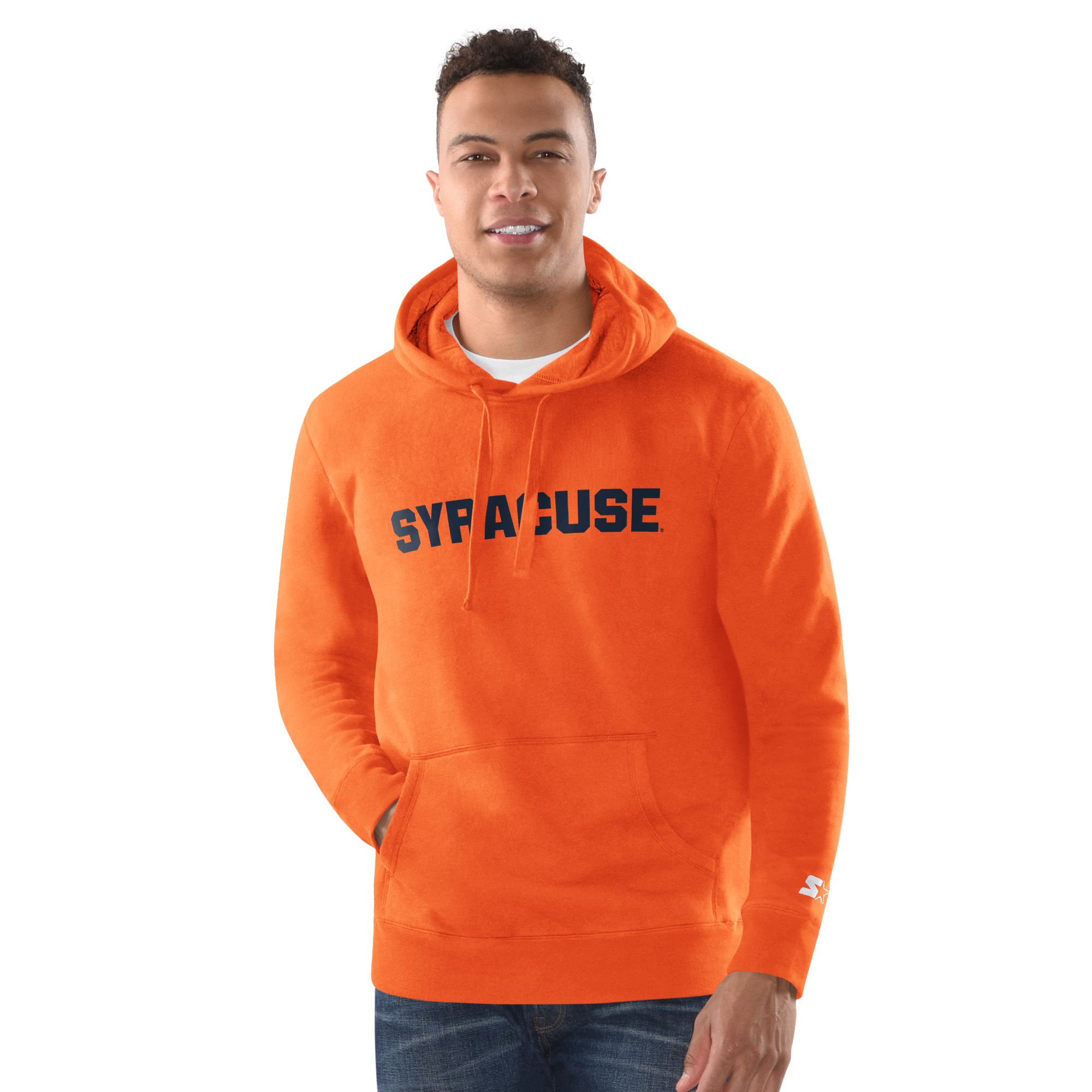 Starter Men's Syracuse Orange Wordmark Hoodie
