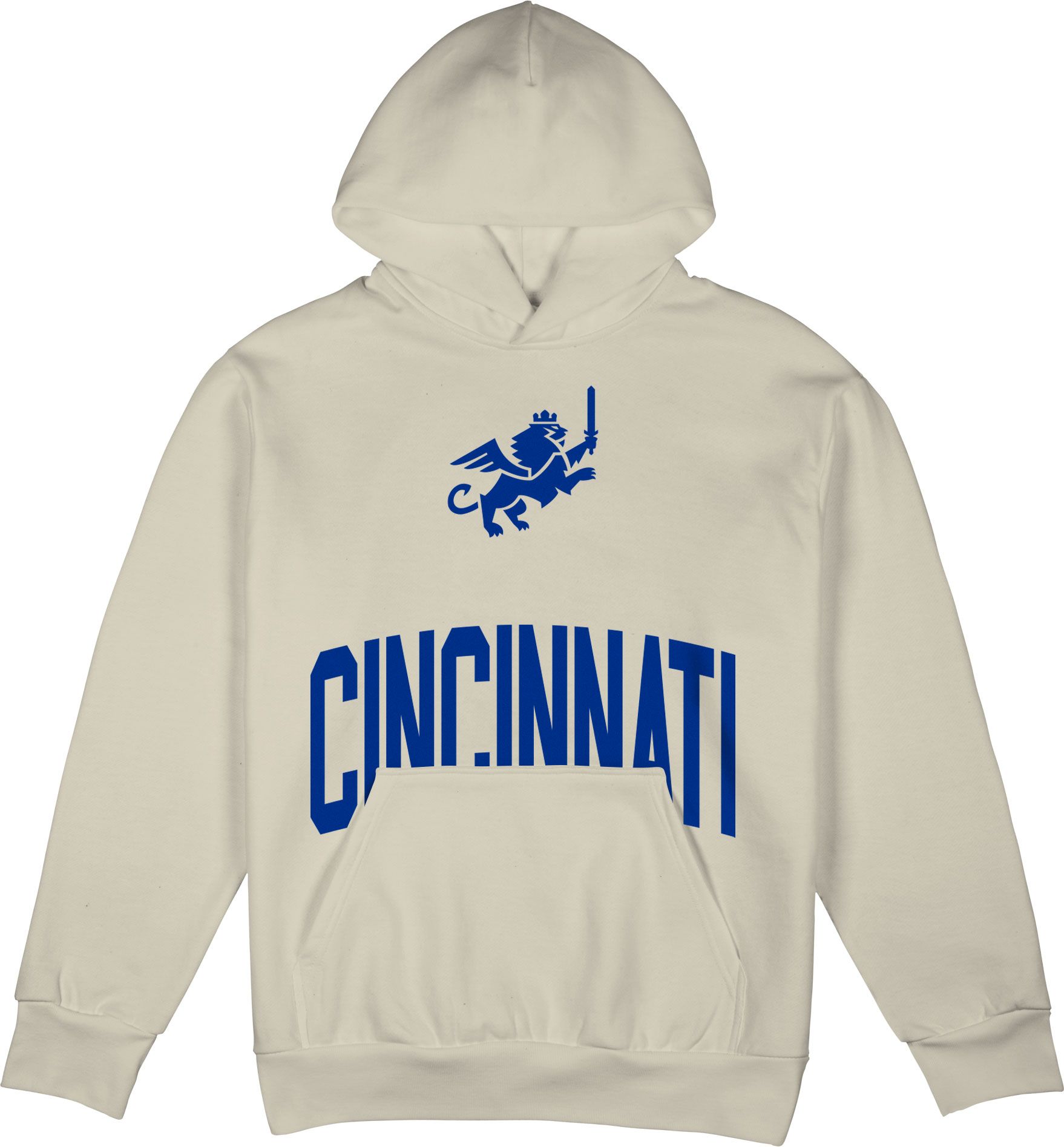 Stadium Essentials Adult FC Cincinnati Offwhite Hoodie