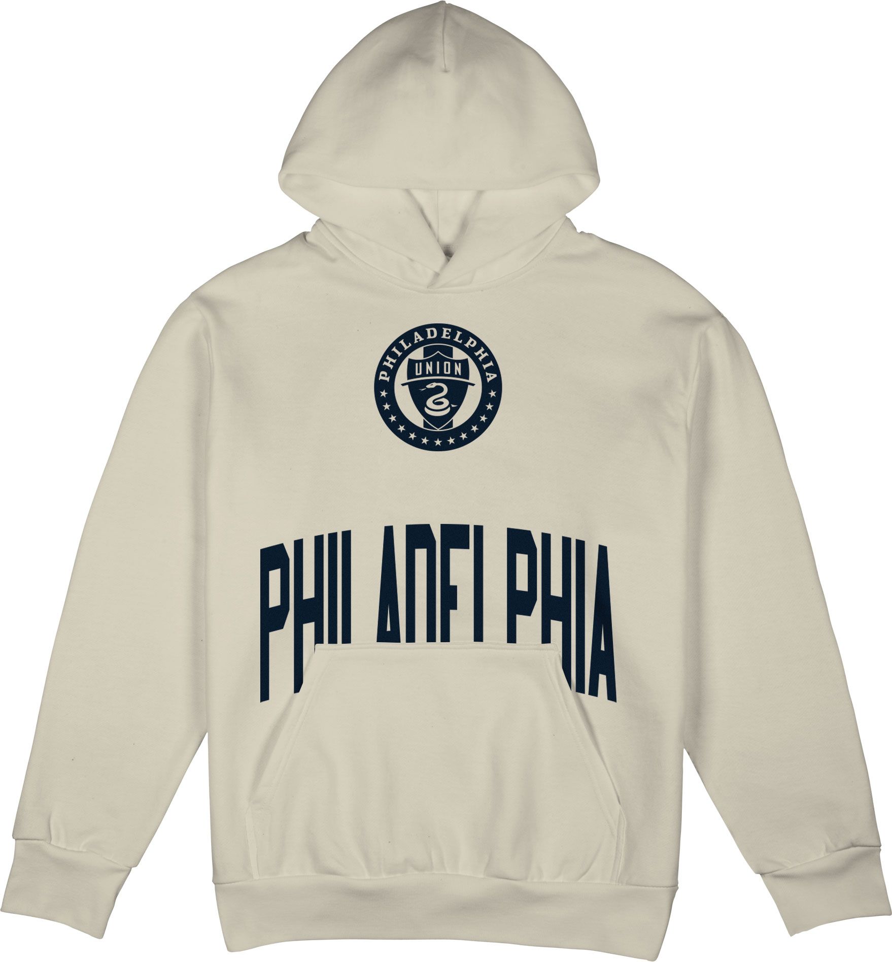 Stadium Essentials Adult Philadelphia Union Offwhite Hoodie