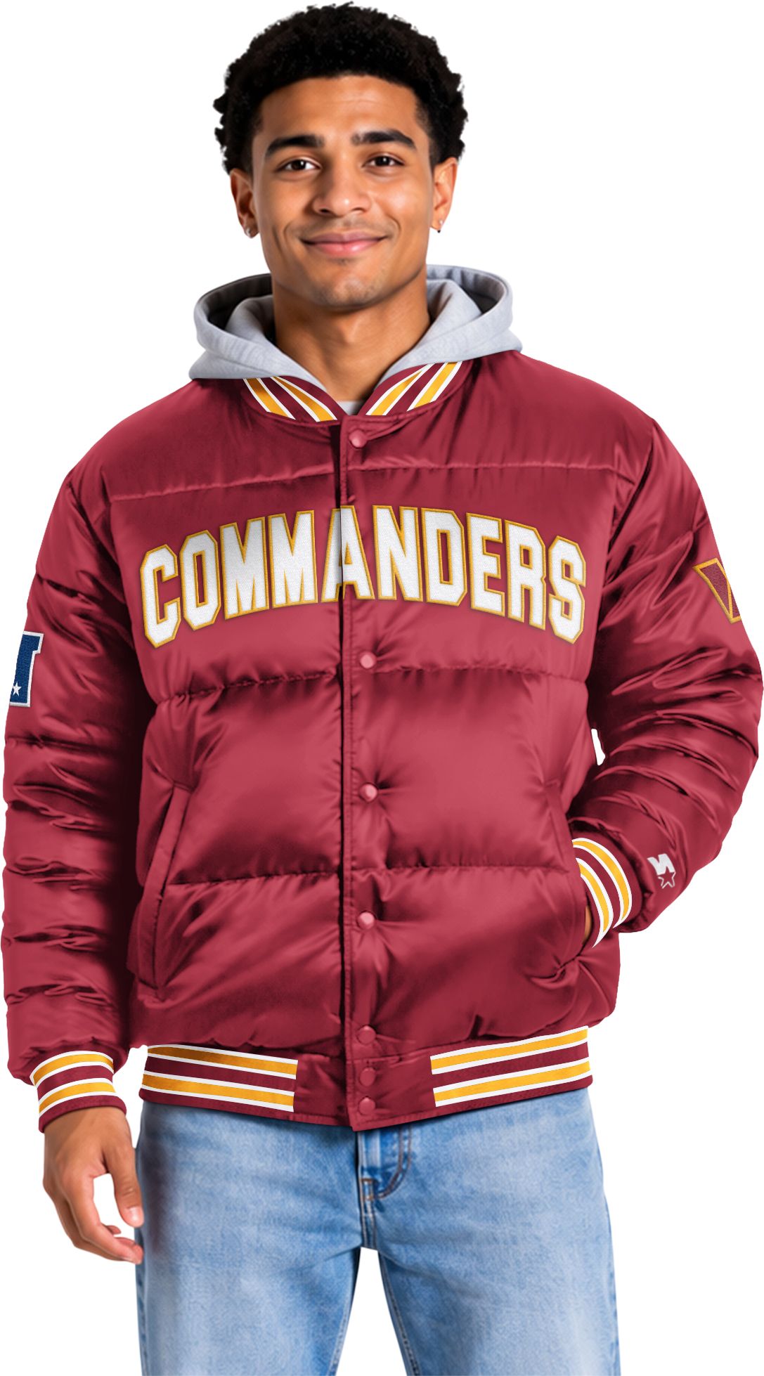 Starter Men's Washington Commanders Bronx Bubble Jacket