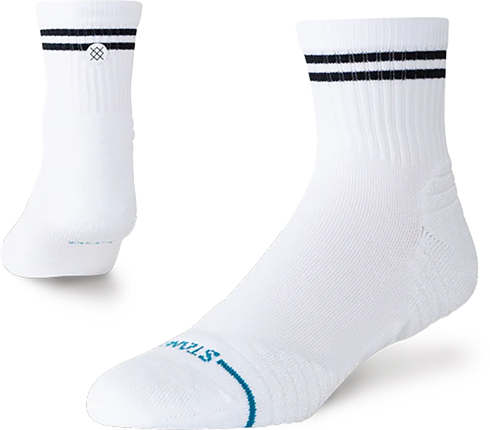 Stance Men's Line Up Mid Quarter Golf Sock