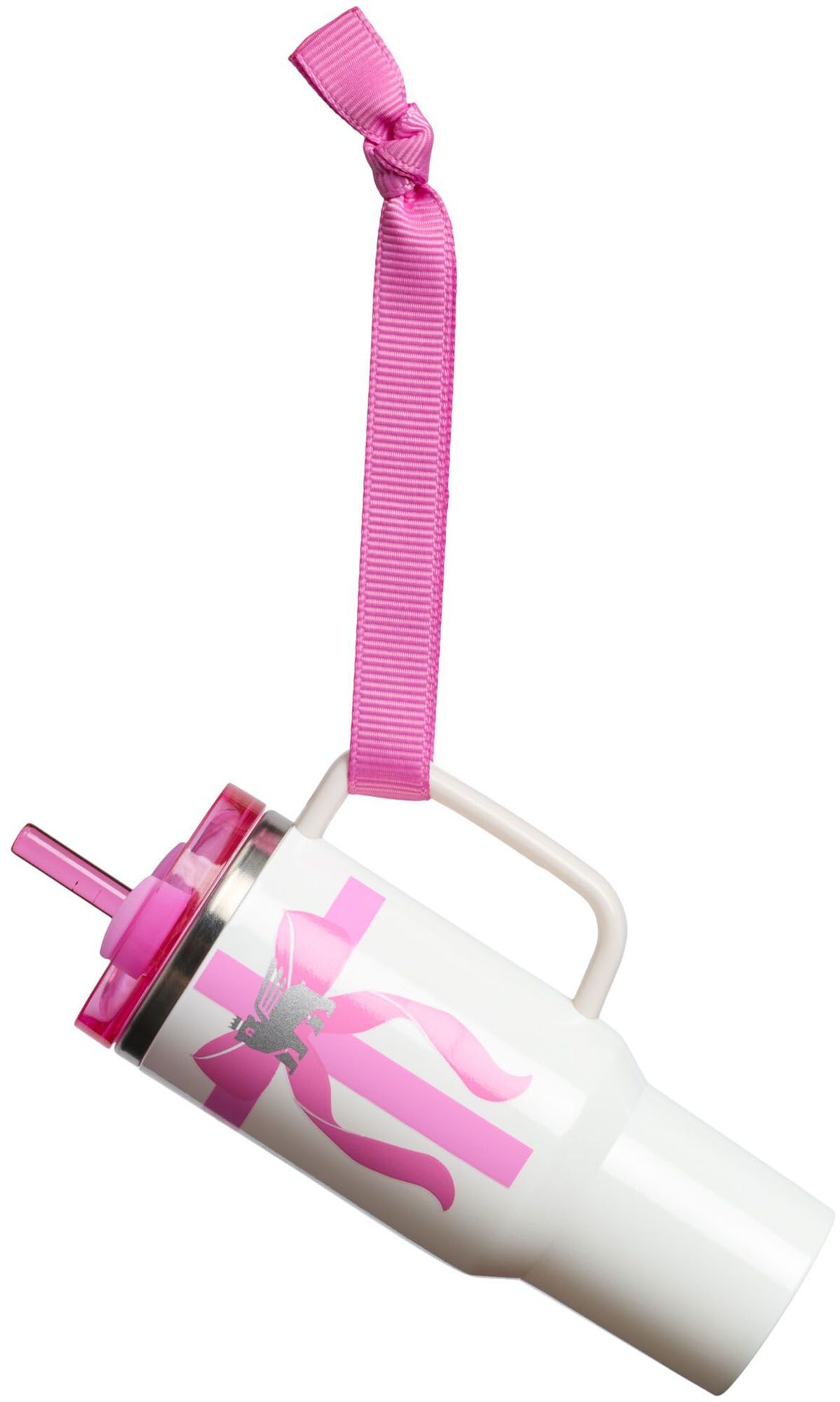 Stanley Mini Quencher Ornament - Holiday, Popsicle Ribbon
