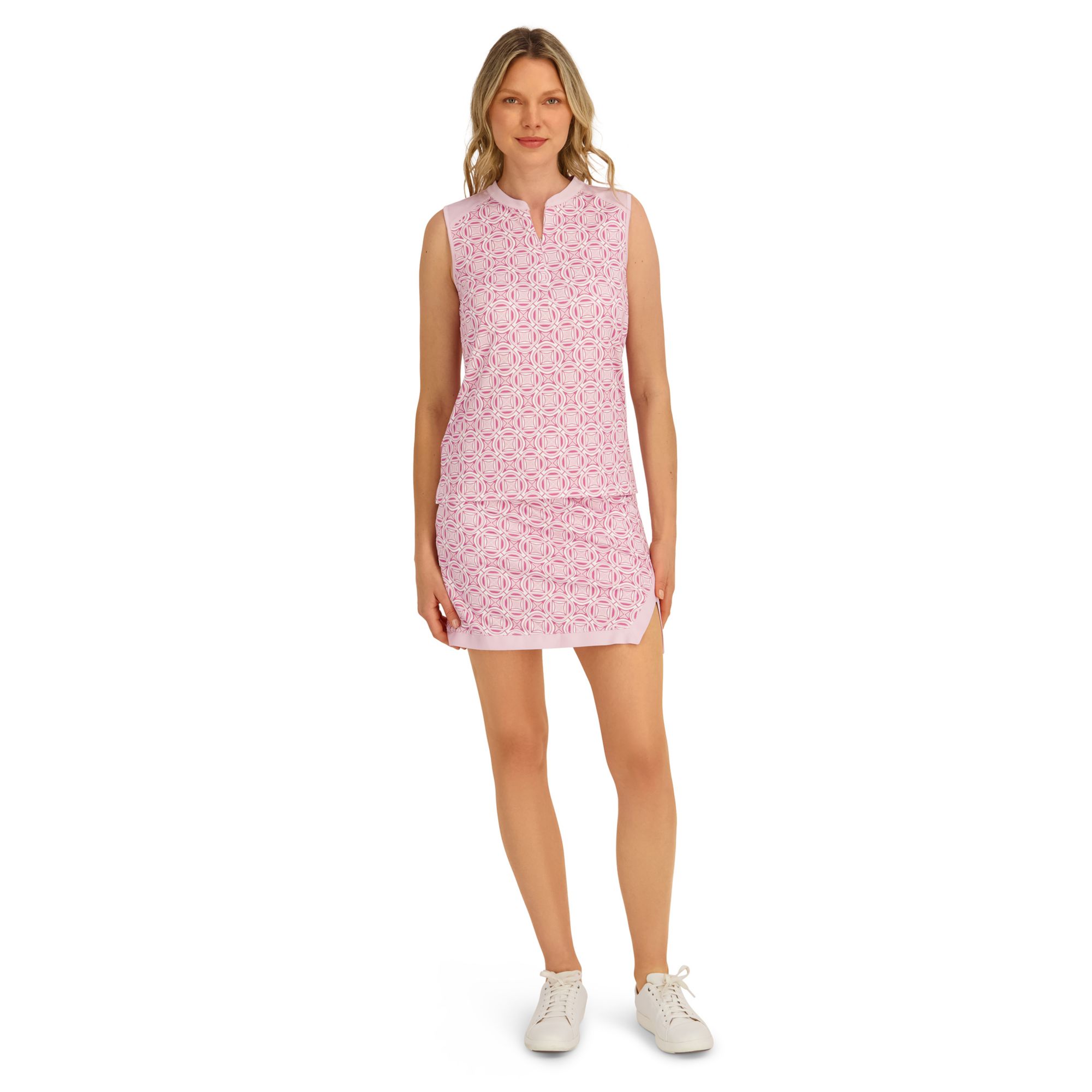 Stella Parker Women's Lane Sleeveless 1/4 Zip Crew