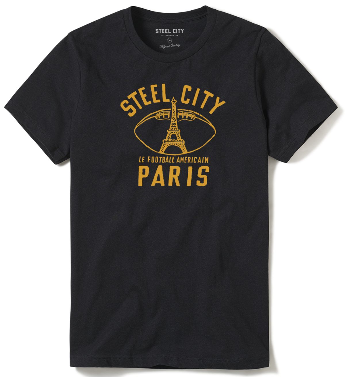 Steel City Women's Pittsburgh Paris Boyfriend T-Shirt