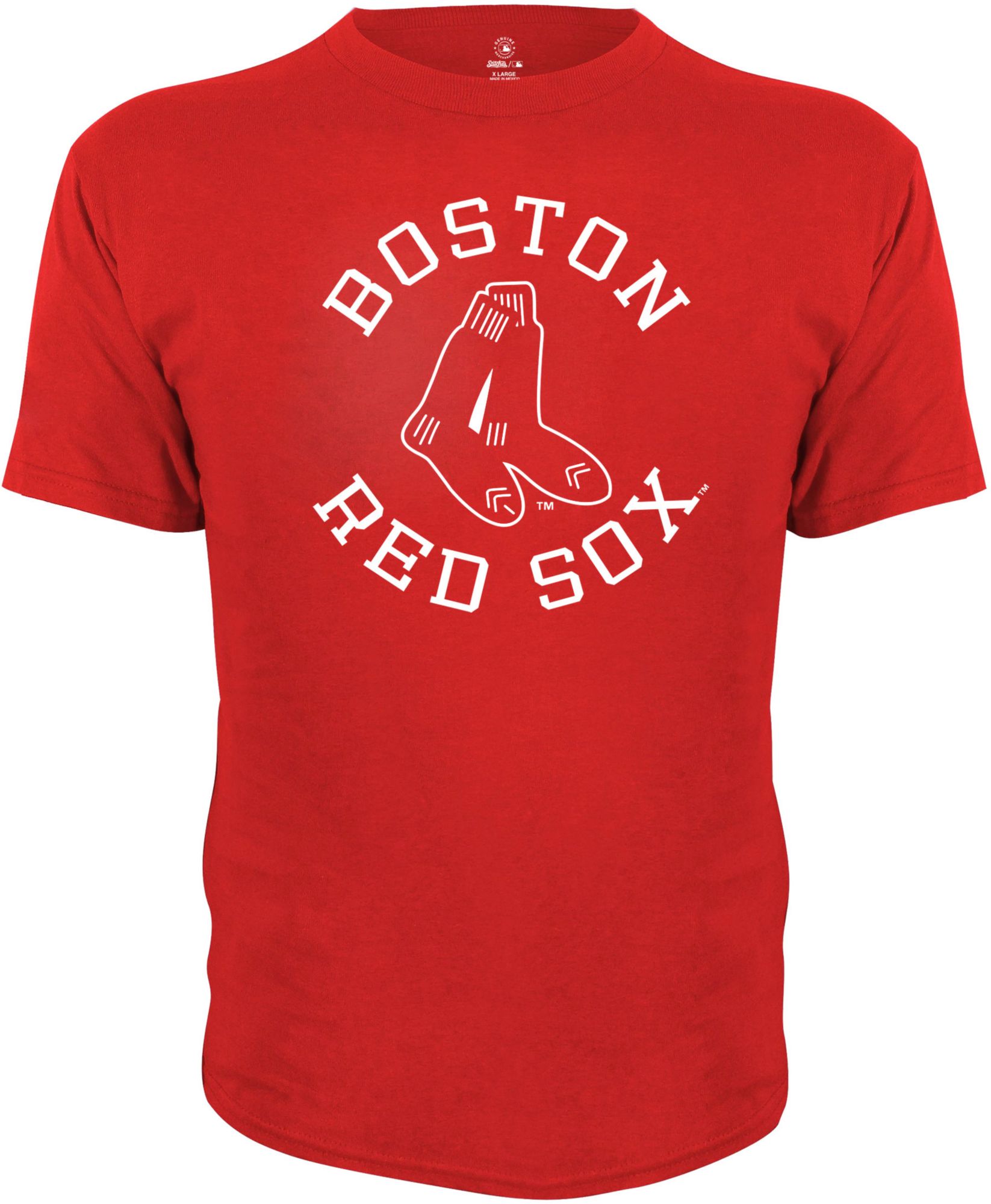 Stitches Boys' Boston Red Sox Logo T-Shirt