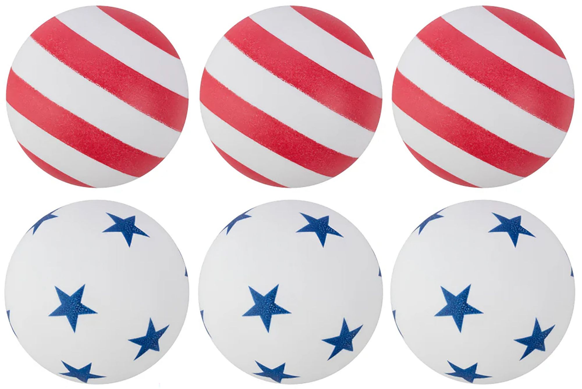 Stiga 1-Star Stars and Stripes Balls - 6 Pack