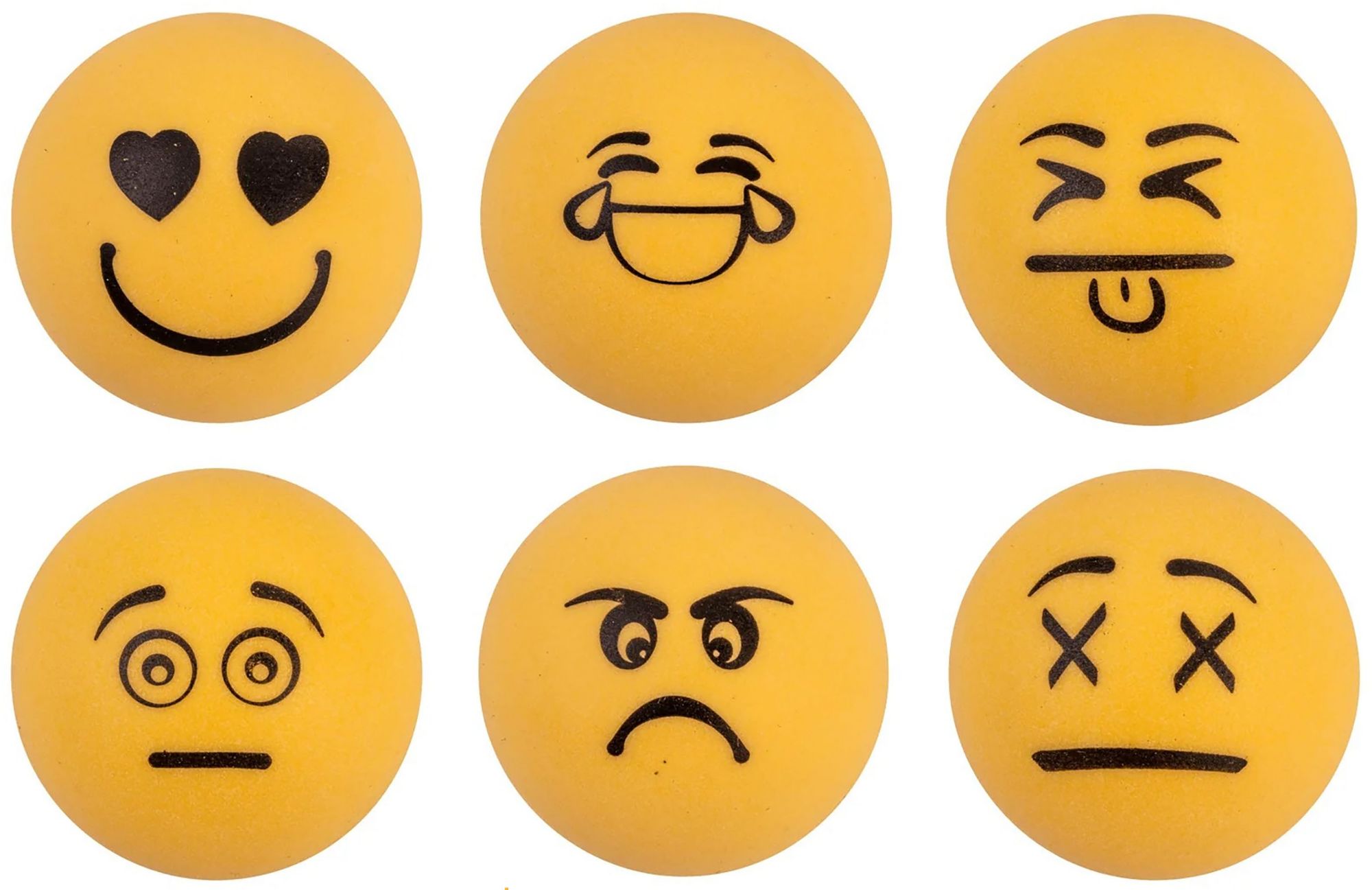 Stiga 1-Star Emoji Balls - 6 Pack