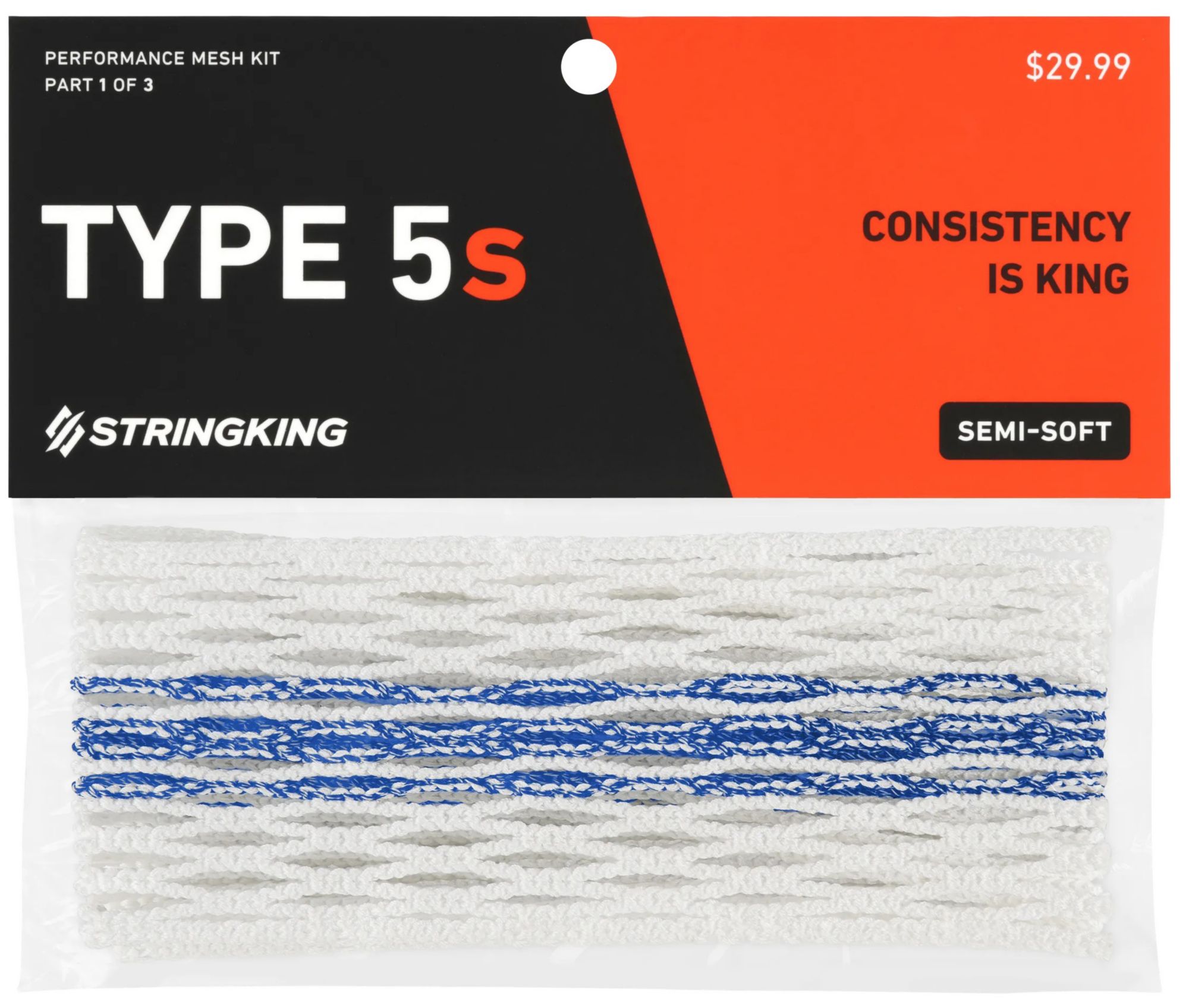 Stringking Type 5X Tracer Lacrosse Mesh