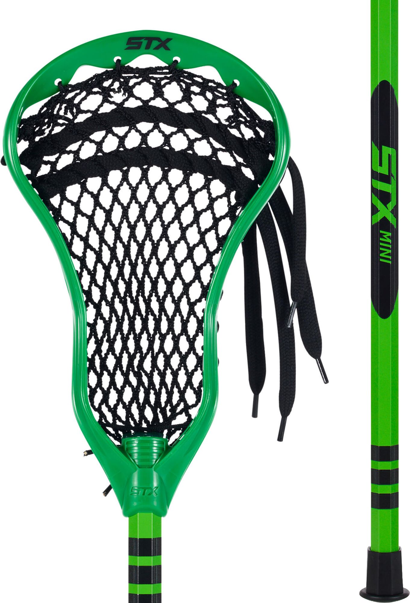 STX Back to School Green Crayon Mini Lacrosse Stick