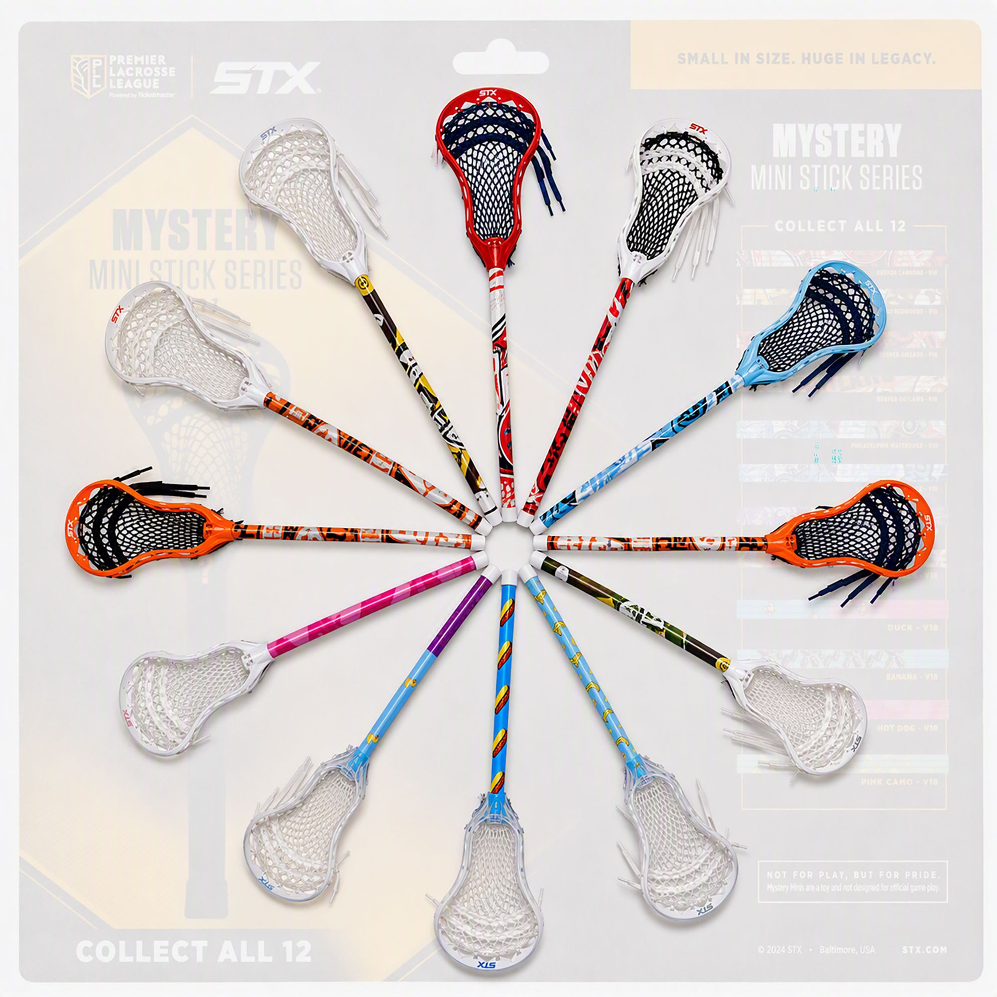 STX PLL Mystery Mini Lacrosse Sticks- 2027