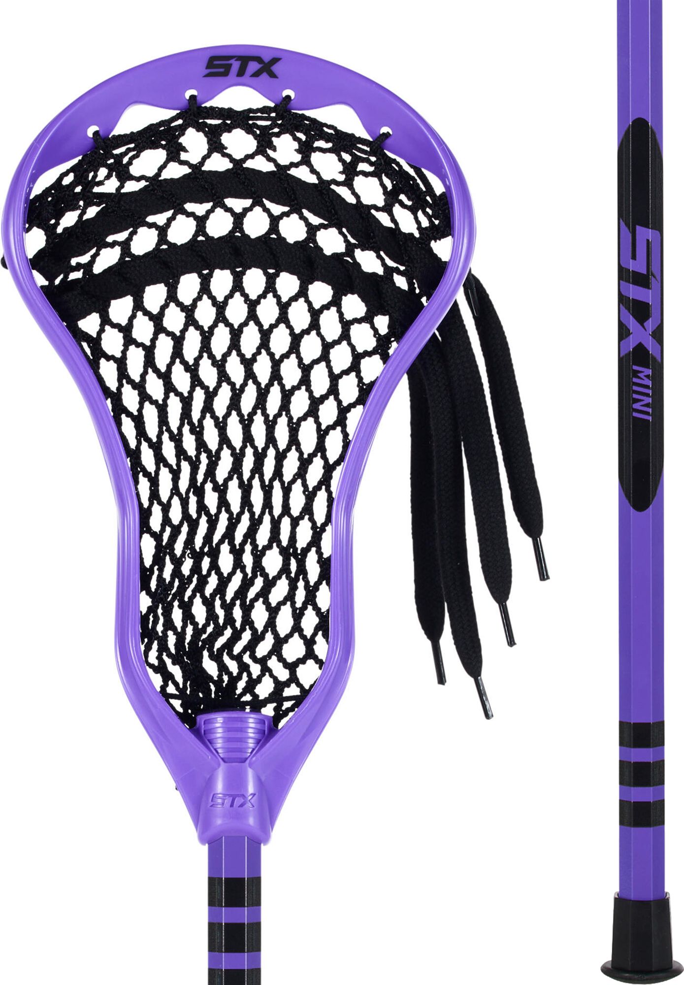 STX Back to School Purple Crayon Mini Lacrosse Stick