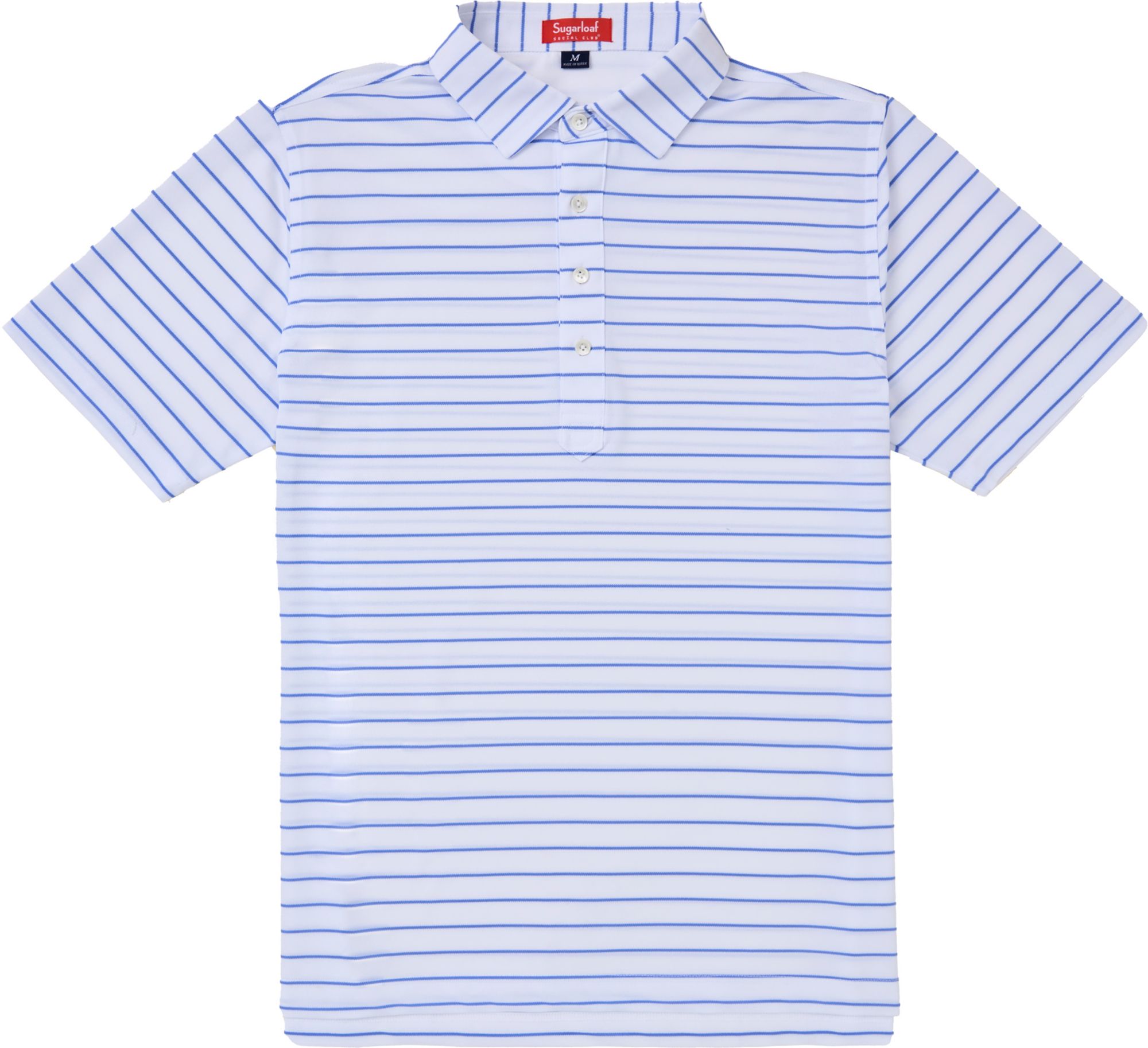 Sugarloaf Social Club Men's Club Stripe Golf Polo