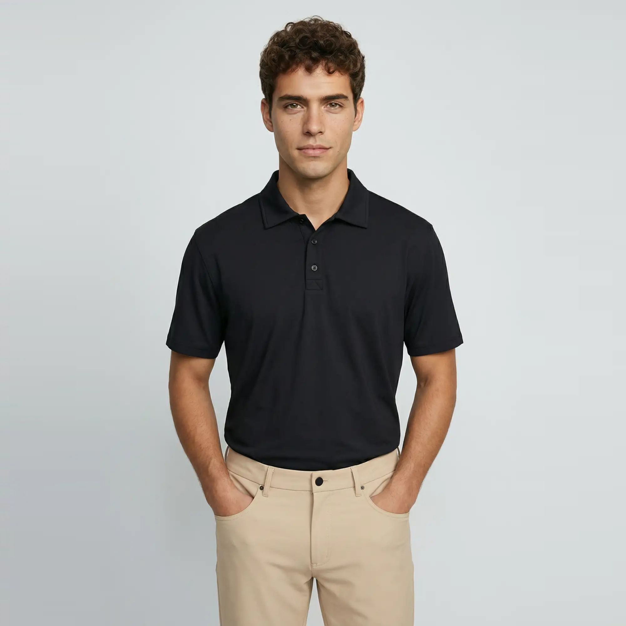 Sun Mountain Men's Elevate Stretch Golf Polo