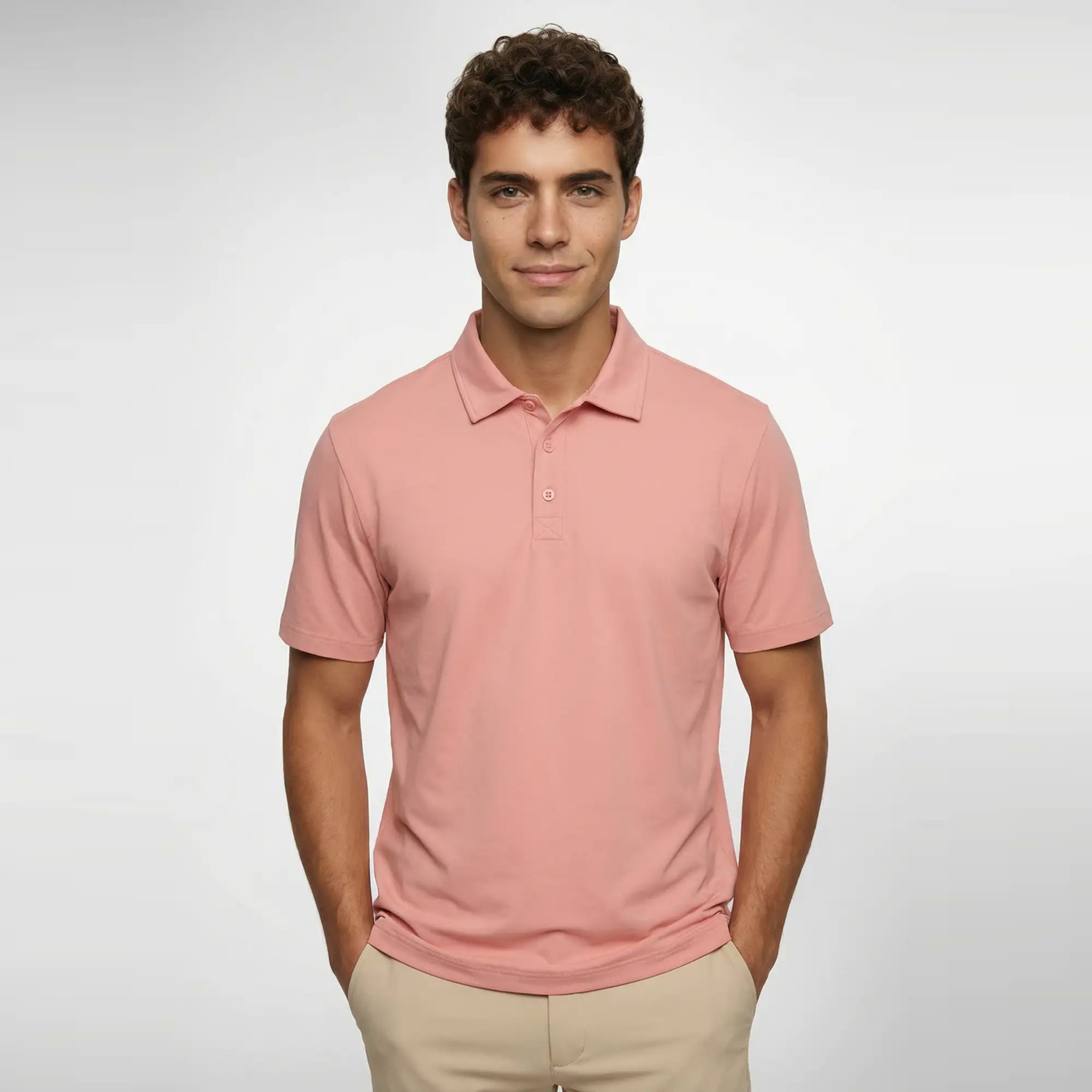 Sun Mountain Men's Elevate Stretch Golf Polo