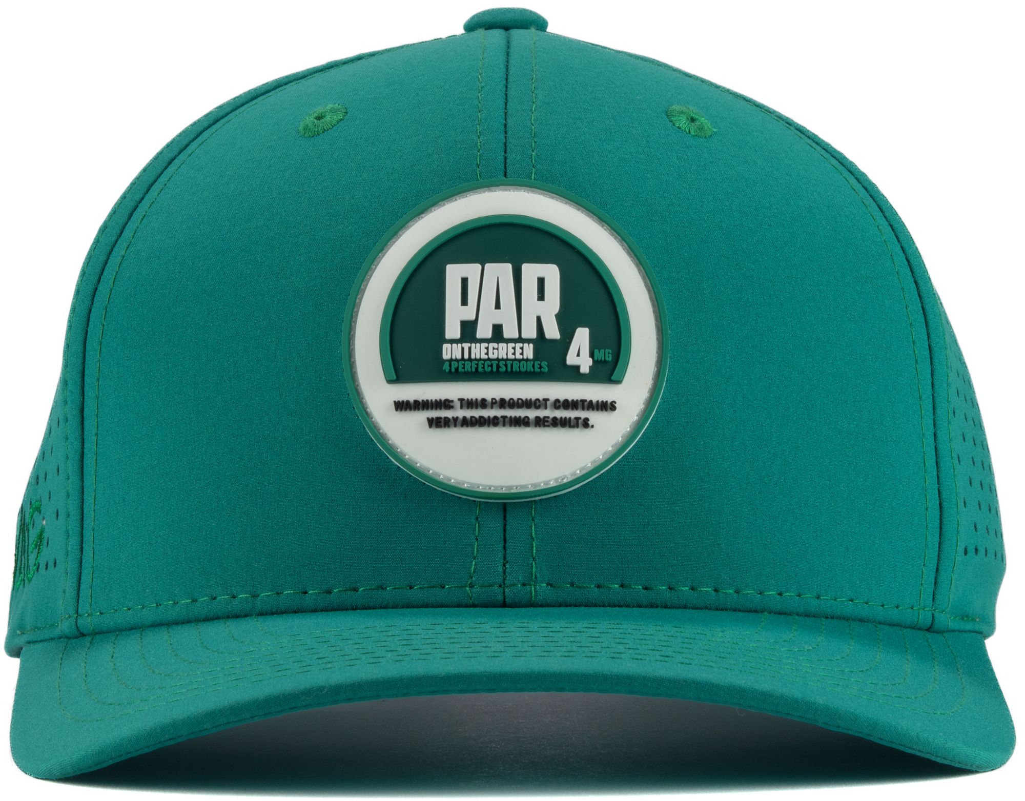 SWAG Men's Zyn Par 4 Golf Hat, Green