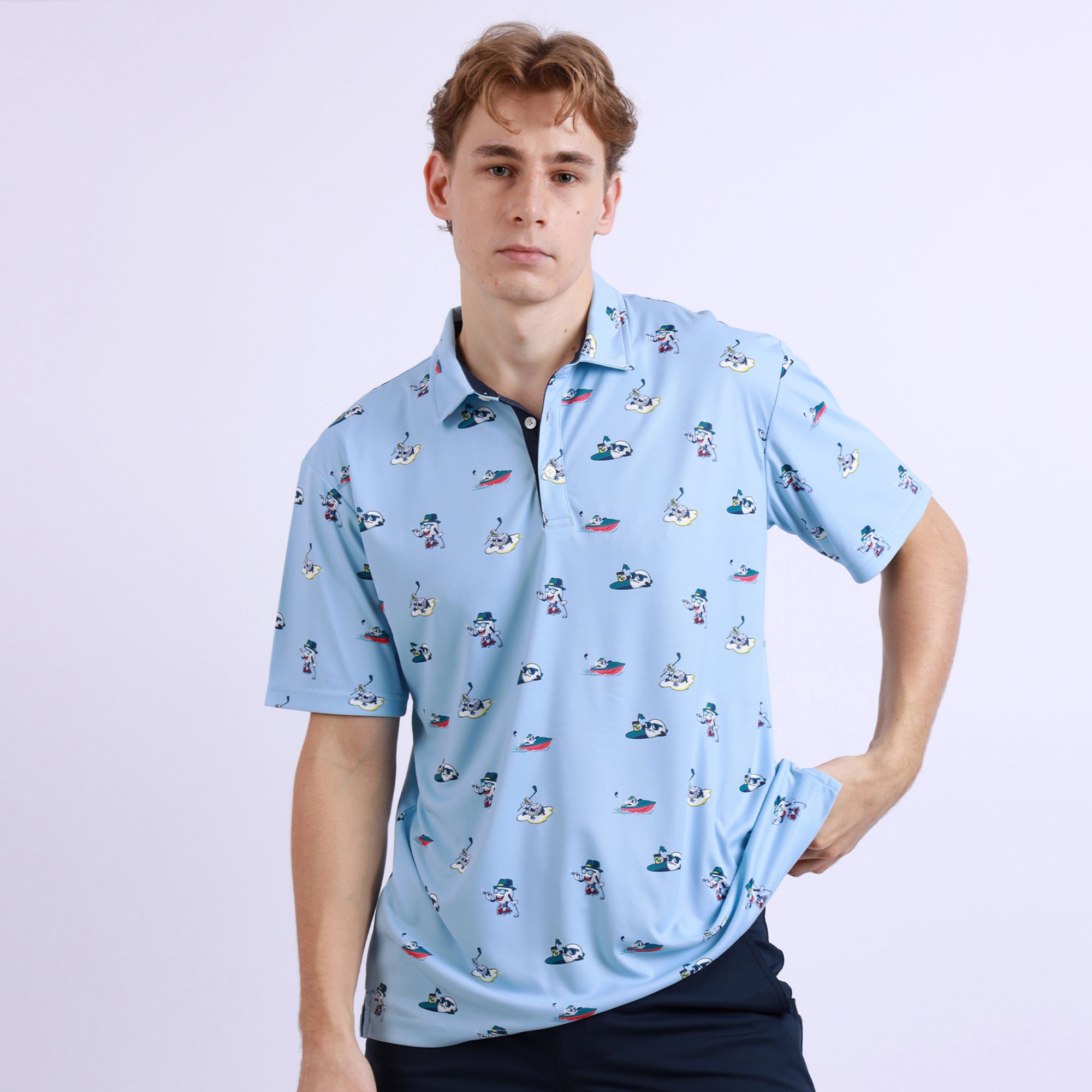 Swannies Men's Caribbean Golf Polo