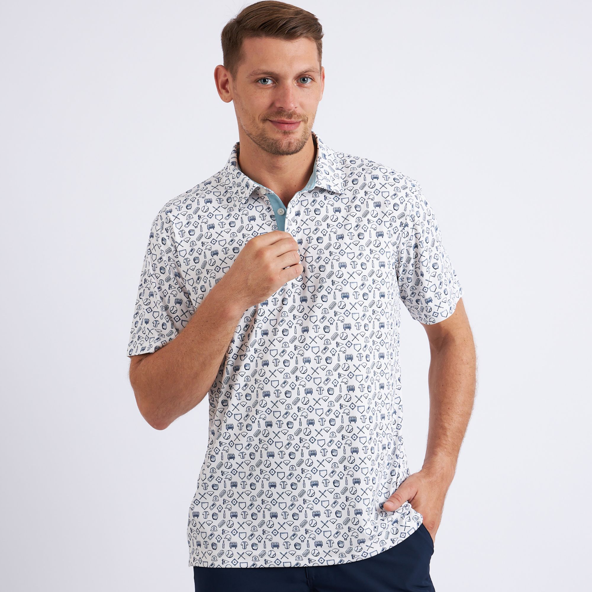 Swannies Men's Maverick Golf Polo