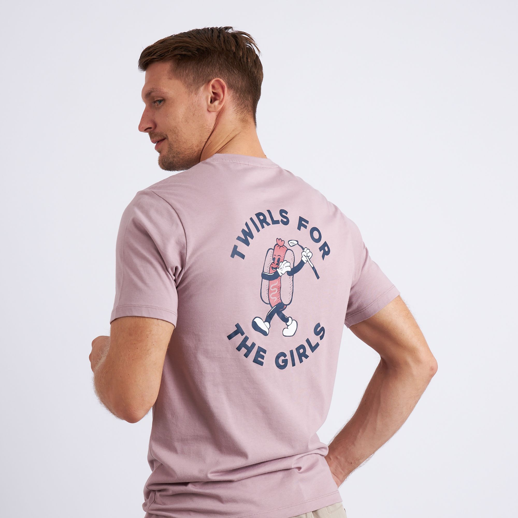 Swannies Men's Twirls Golf T-Shirt