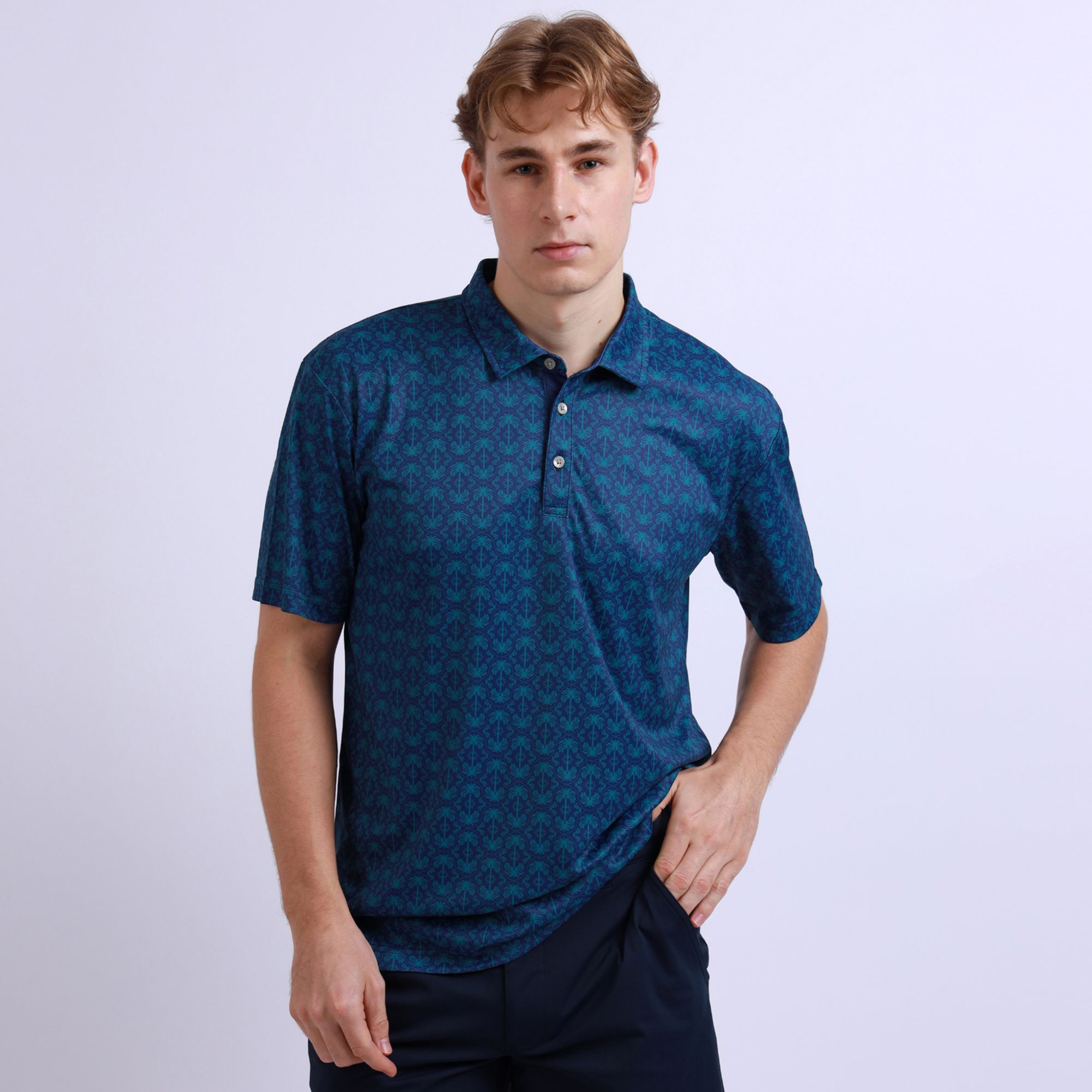 Swannies Men's Vibes Golf Polo