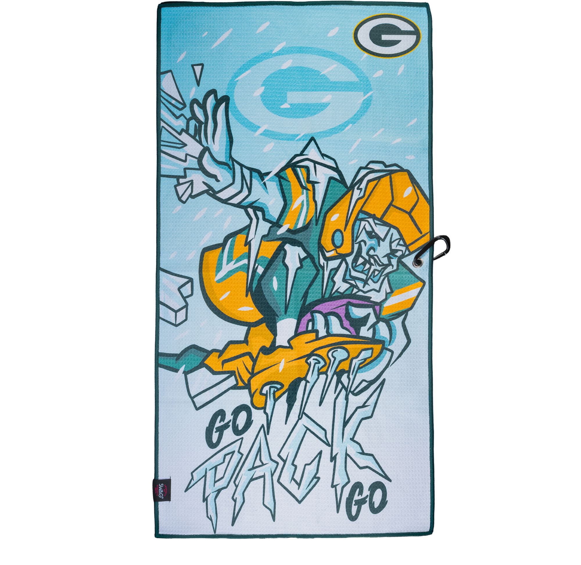 SWAG Athletic Green Bay Packers Golf Towel