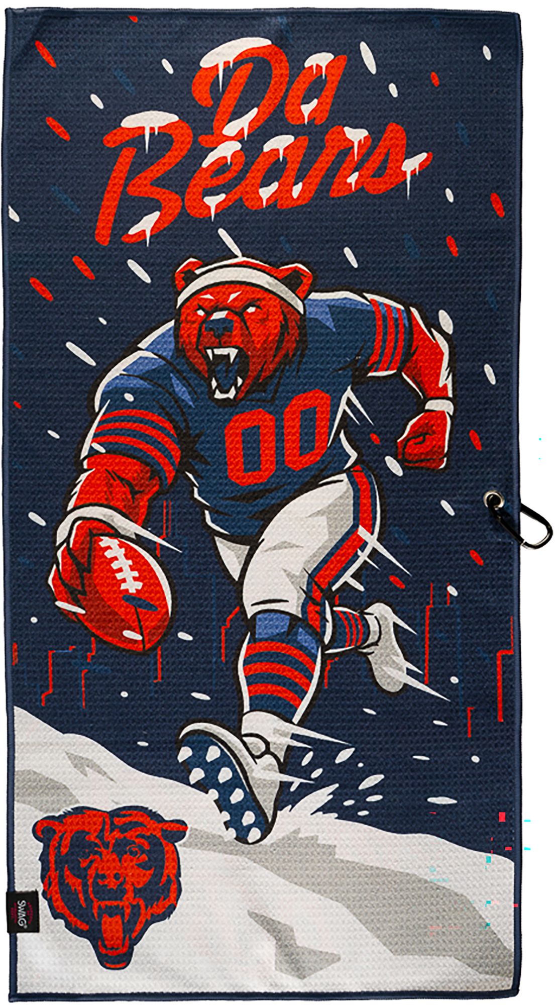 SWAG Athletic Chicago Bears Golf Towel, Multi