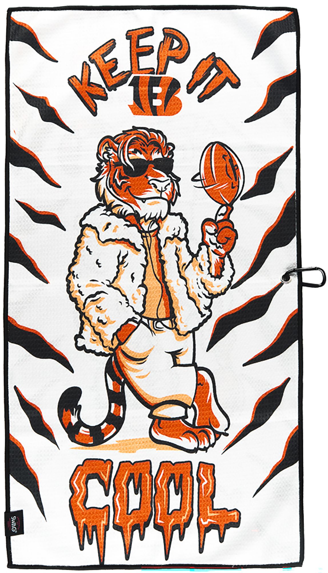 SWAG Athletic Cincinnati Bengals Golf Towel