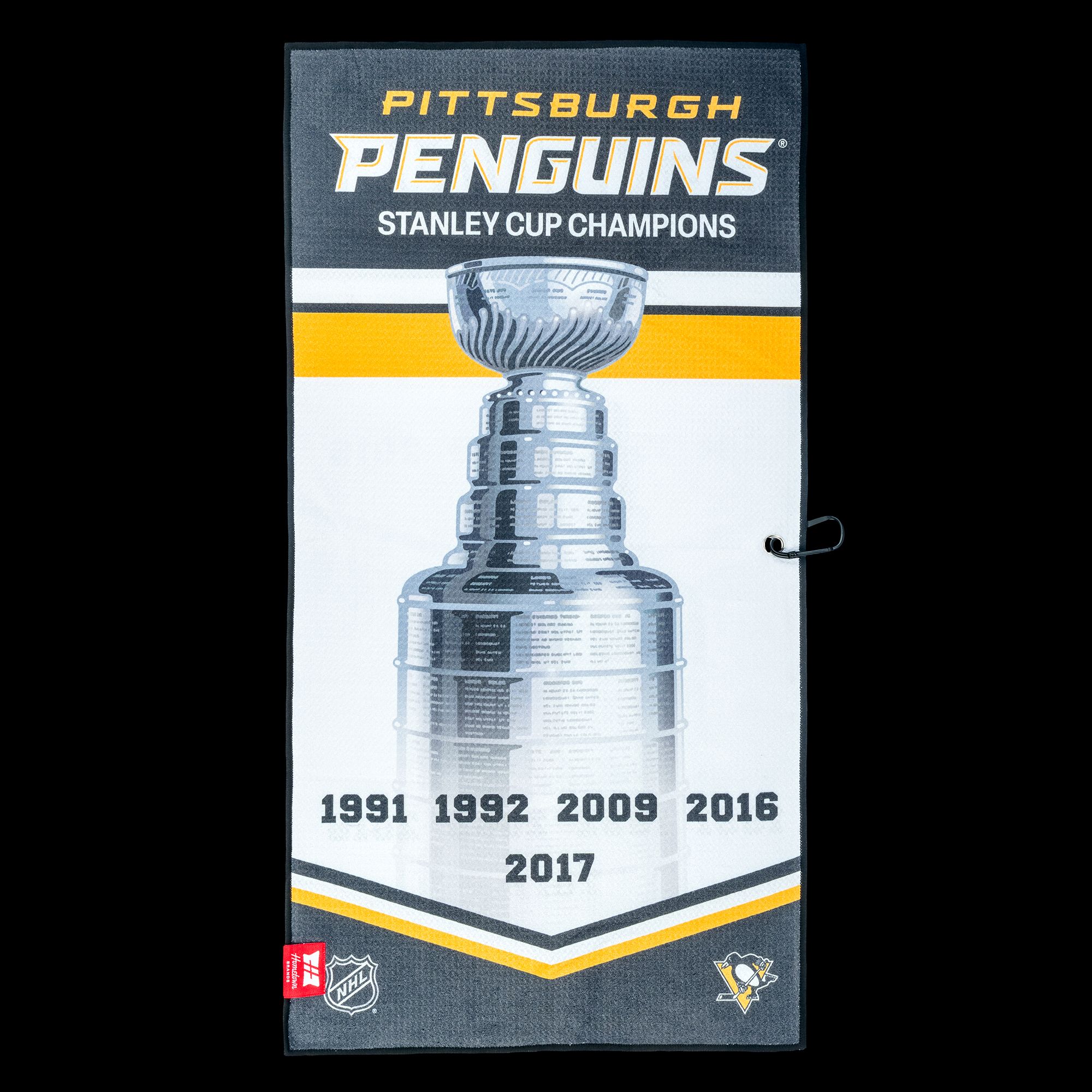 SWAG Pittsburgh Penguins Stanley Cup Towel