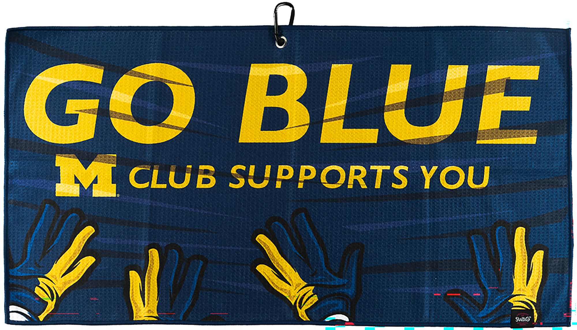 SWAG Athletic Michigan Wolverines Golf Towel, Multi