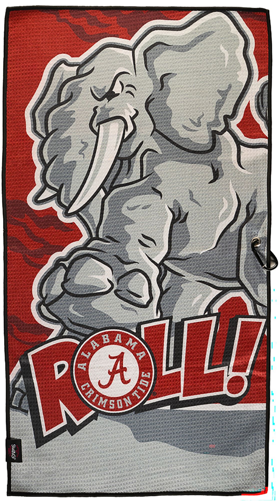 SWAG Athletic Alabama Crimson Tide Golf Towel, Multi