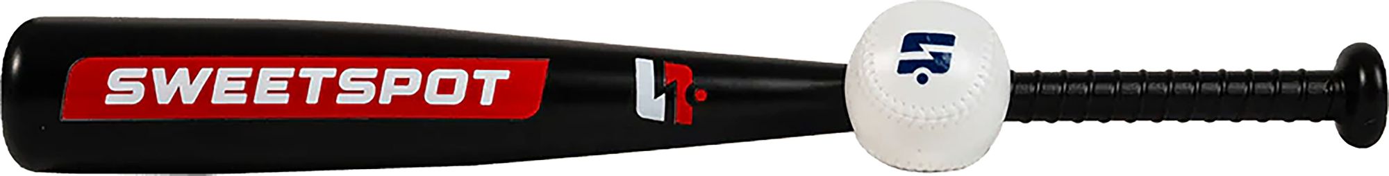 SweetSpot 24" Plastic Junior Big Barrel Baseball Bat and Ball Set