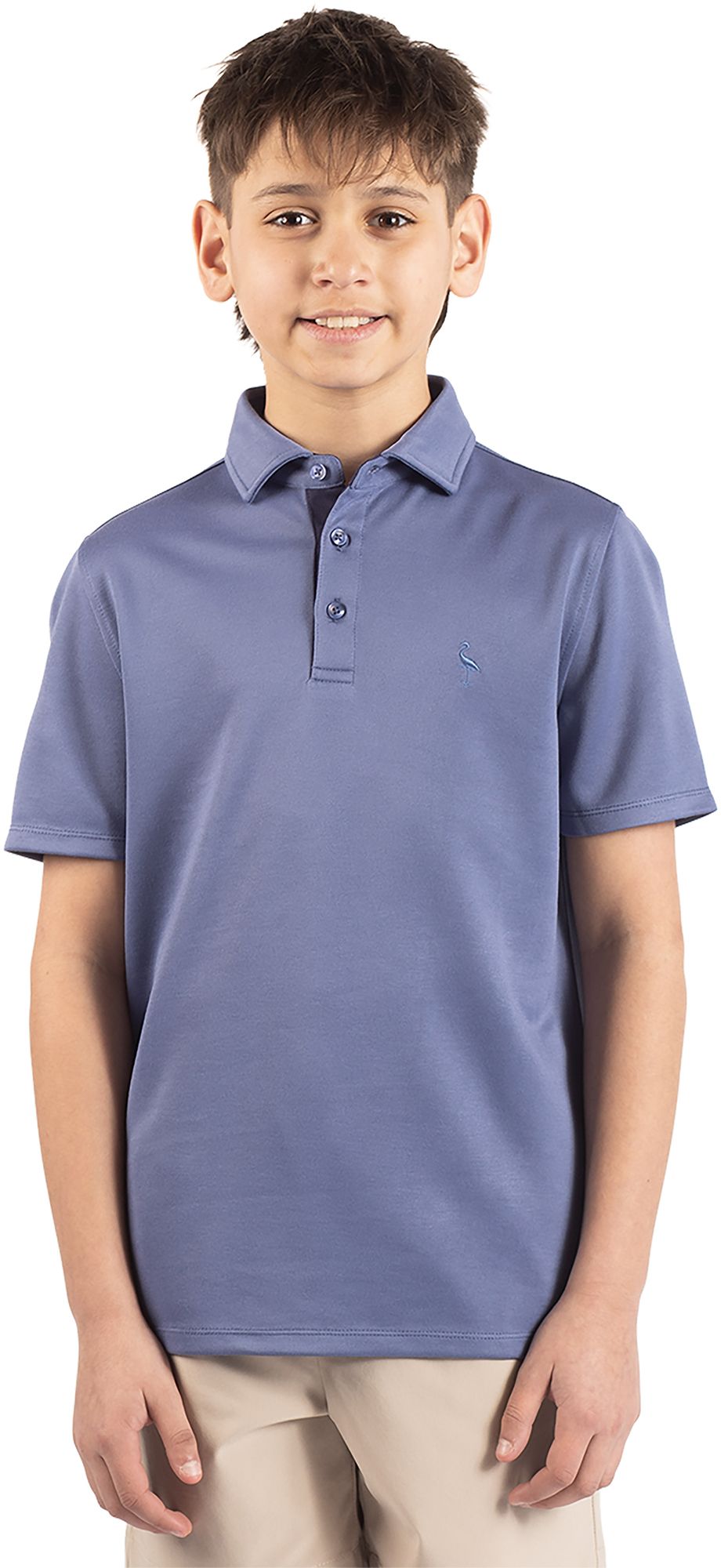 TailorByrd Boys' Solid Modal Polo