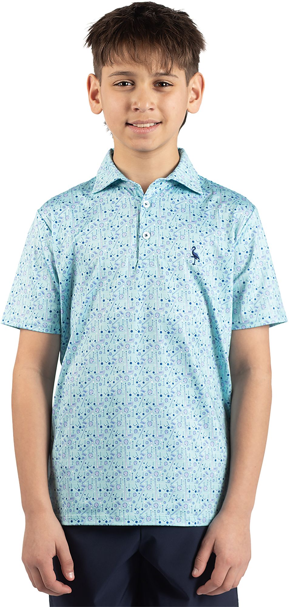 TailorByrd Boys' Hole in One  Performance Polo