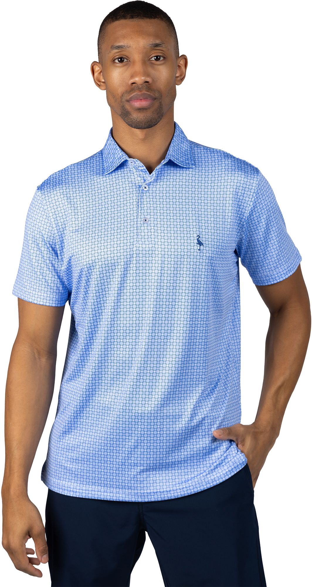 TailorByrd Men's Captains Wheel Performance Polo