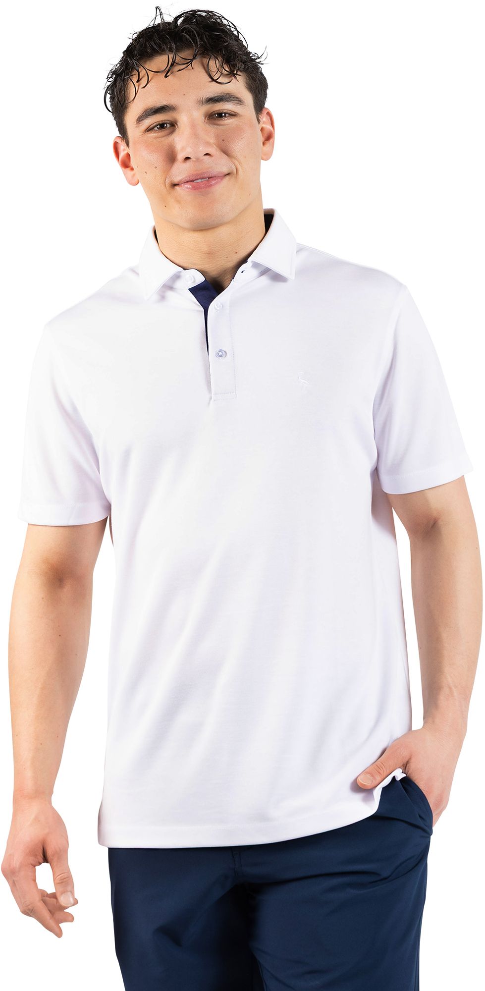 TailorByrd Men's Solid Modal Polo