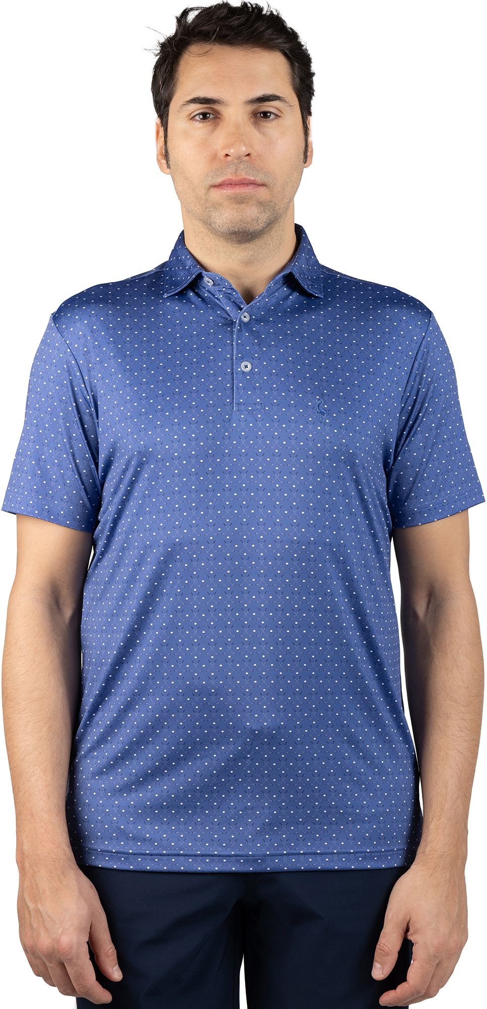 TailorByrd Men's Golf Clubs Performance Polo