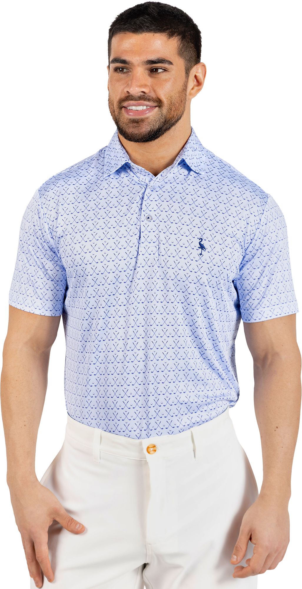 TailorByrd Men's Golf Clubs Performance Polo