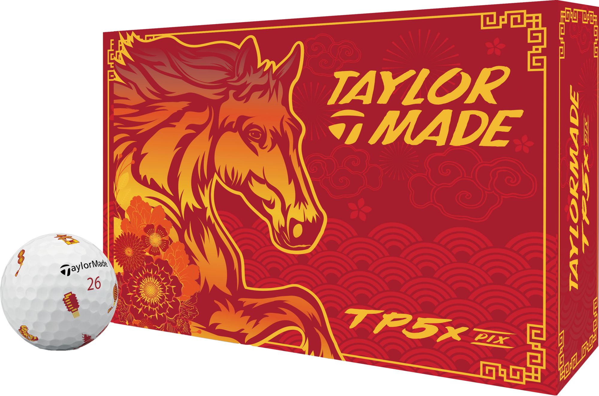 TaylorMade 2026 TP5x Lunar New Year Golf Balls