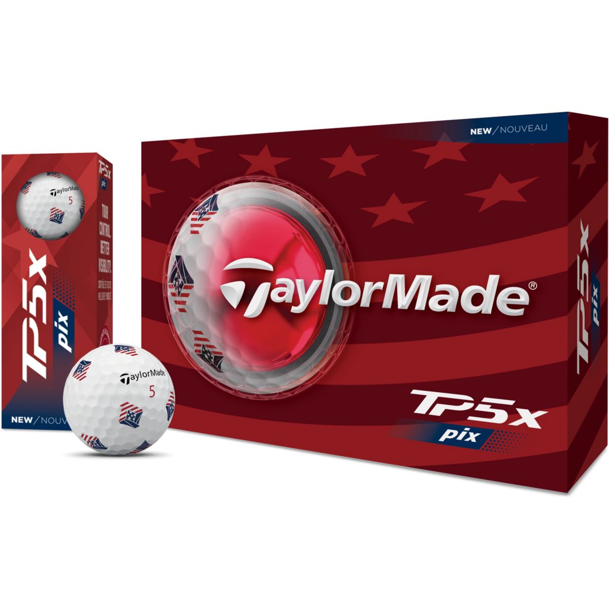 TaylorMade 2024 TP5X Golf Balls | Golf Galaxy